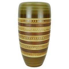 Mitte des Jahrhunderts VASE duemler & breiden Modell 166 30 Sgraffito-Dekor 1950er Jahre