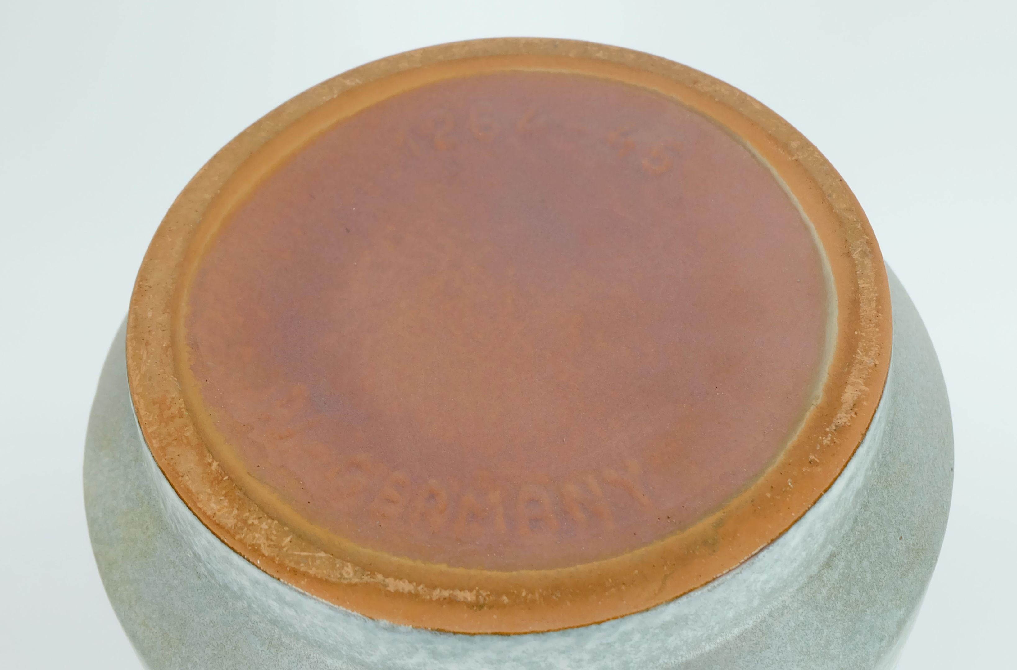 VASO da terra di metà secolo carstens keramik modello 1264-45 anni '60 in vendita 1