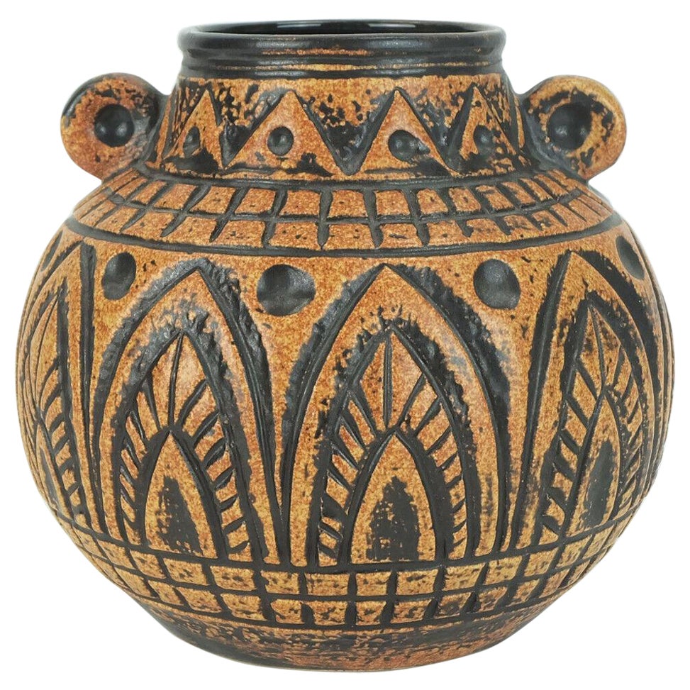 mid century VASE jasba model N 312 11 20 abstract decor For Sale