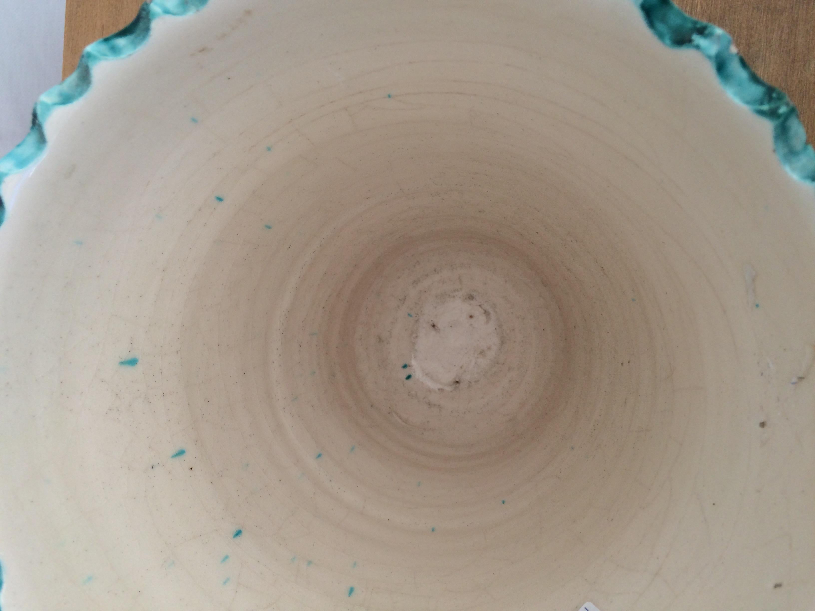 Mid-Century Modern Vase en céramique de Monaco, vers 1950