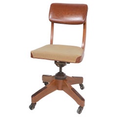 Mitte des Jahrhunderts  Vaughn Swivel Tilt  Schreibtischstuhl