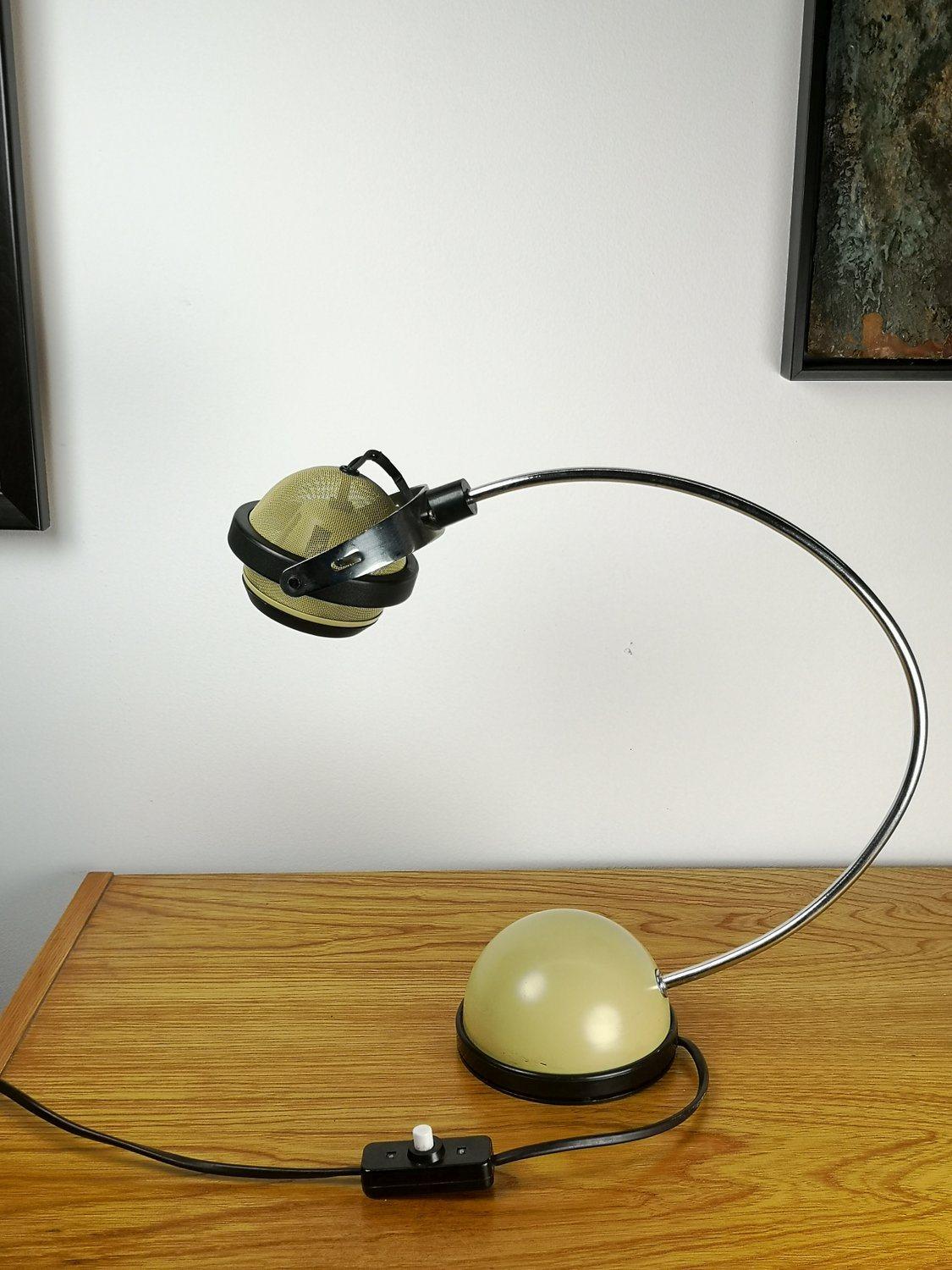 Metal Mid-century Veb Narva desk lamp, 1960s For Sale