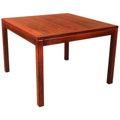 Retro Midcentury Vejle Stole Mobelfabrik Danish Rosewood Side Table 