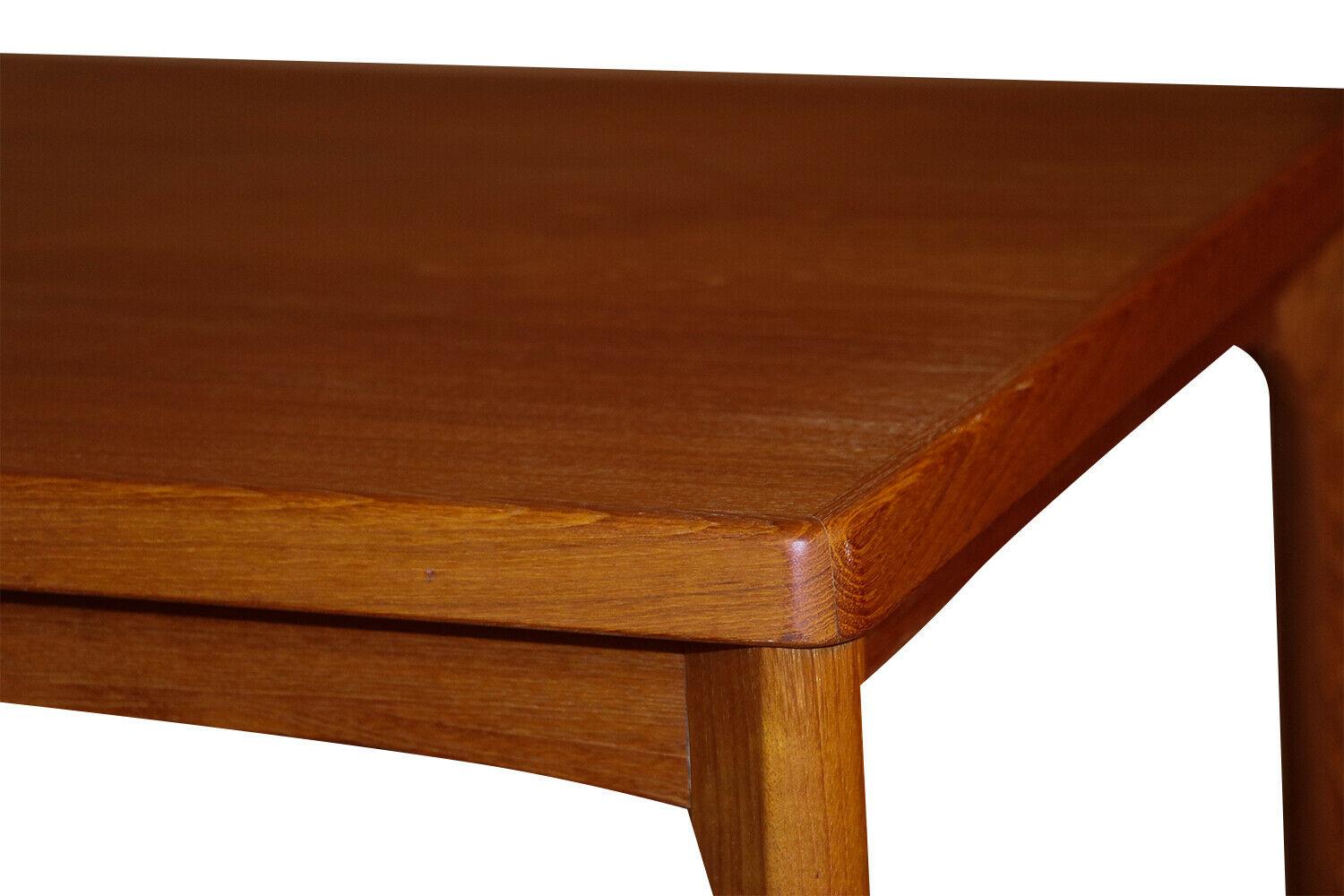 Mid-Century Modern Mid-Century Vejle Stole Mobelfabrik Danish Side Table For Sale