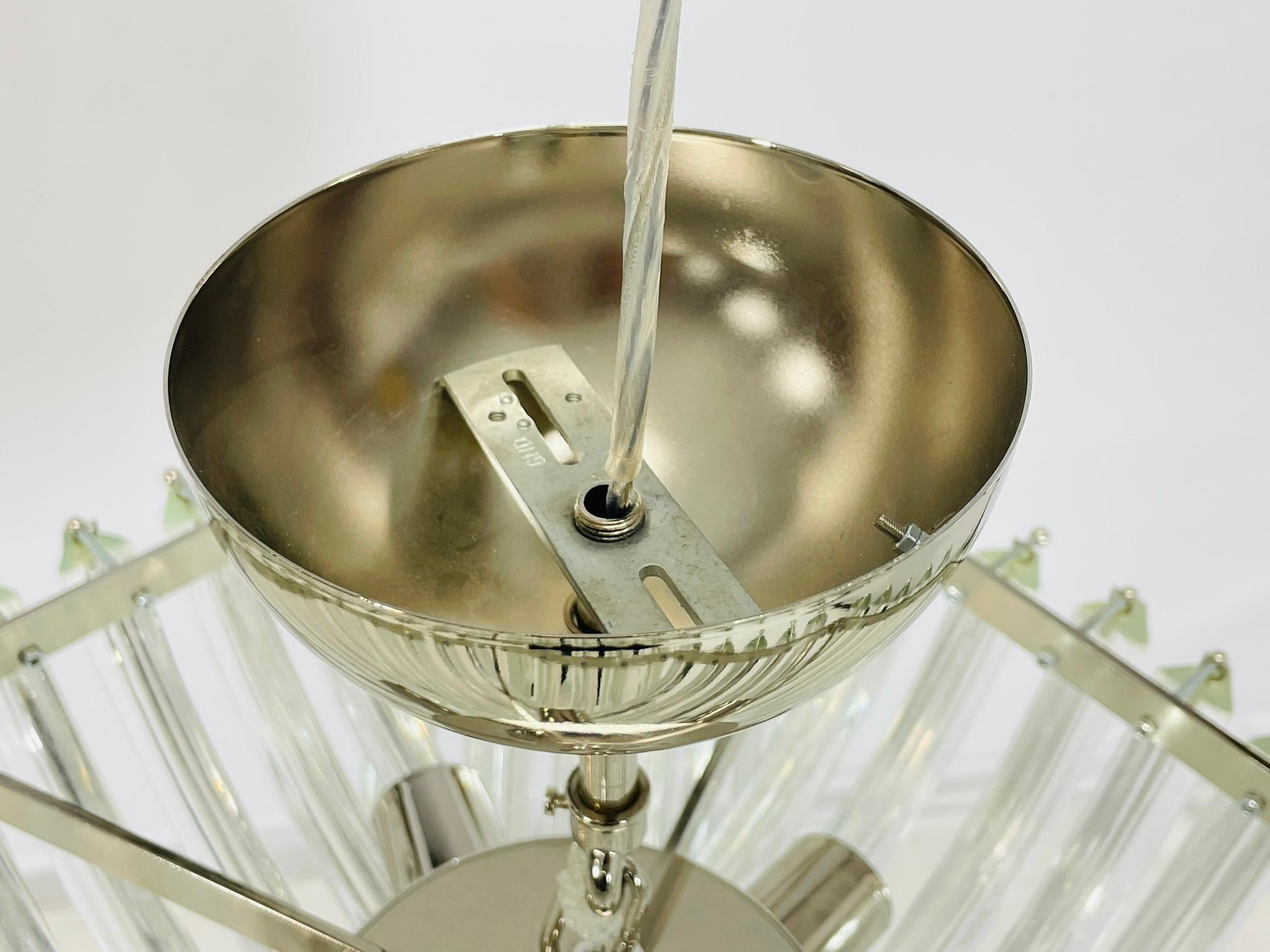 Araña de cristal veneciano de mediados de siglo de Carlo Nason para Mazzega en venta 5