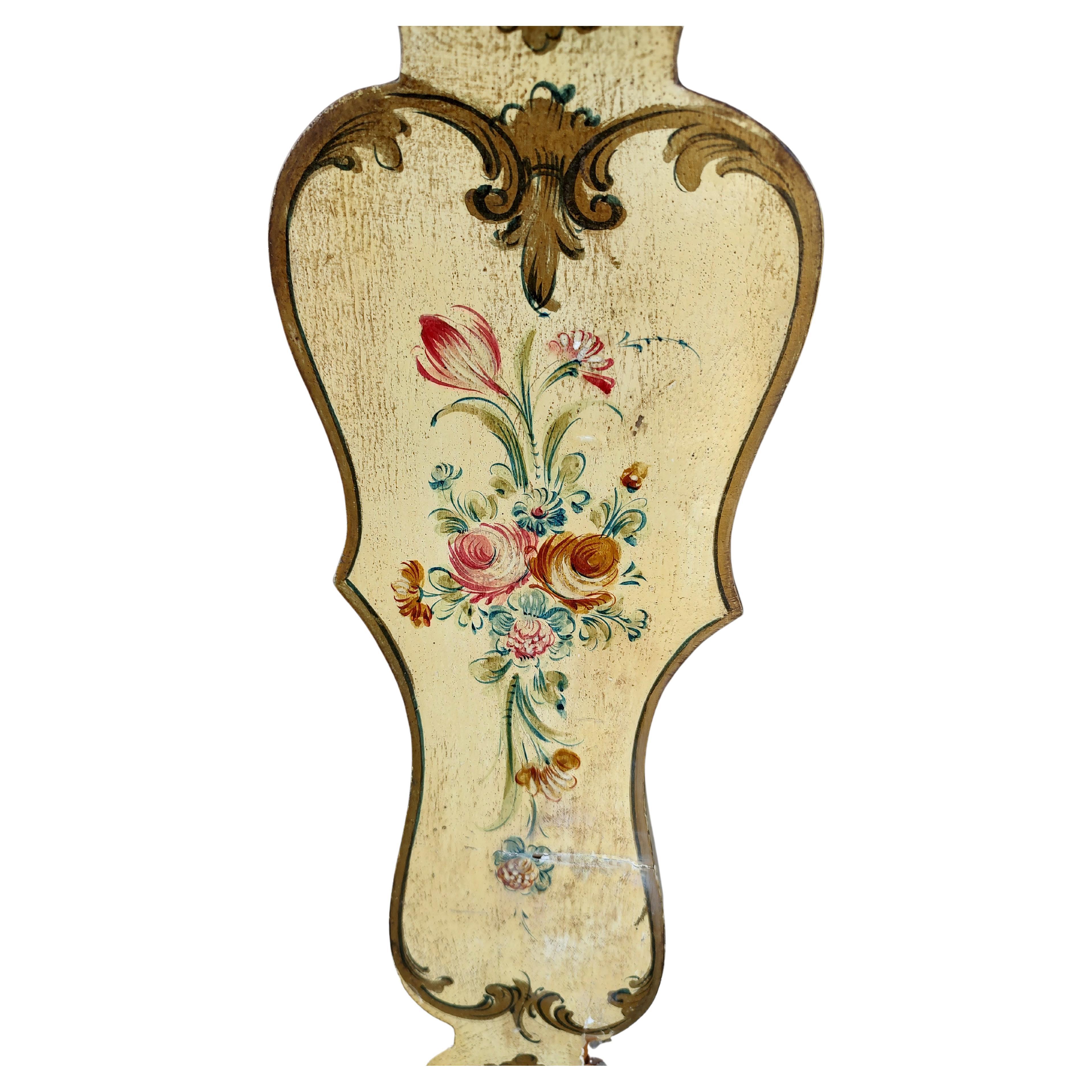 Venezianische handbemalte & handgeschnitzte Beistellstühle aus der Mitte des Jahrhunderts C1940 (Neobarock) im Angebot