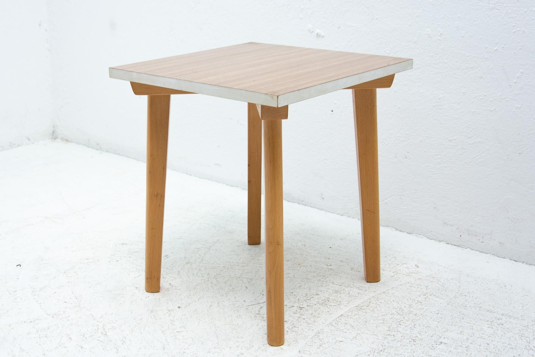 European Mid Century Very Small Side Table, 1960´S, Czechoslovakia For Sale