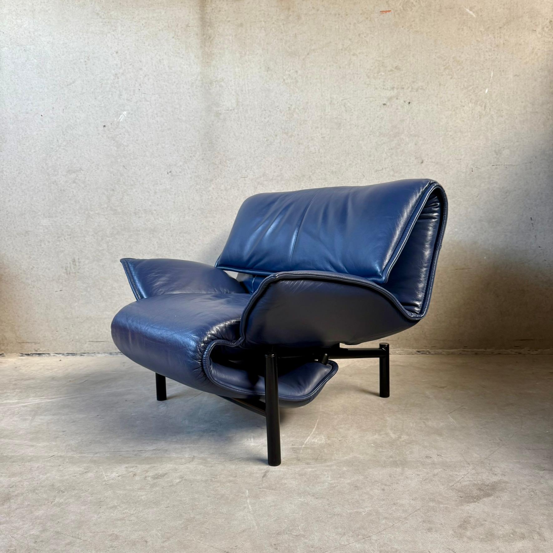 Mid-Century Vico Magistretti Lounge Chair for Cassina 