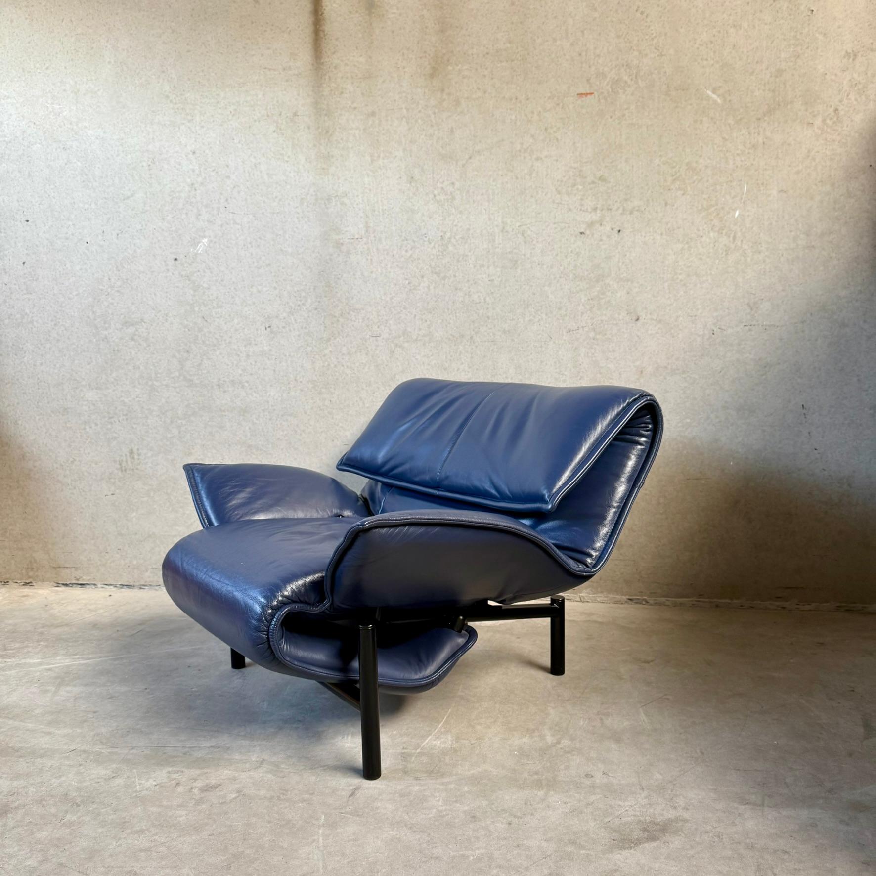 Mid-Century Vico Magistretti Lounge Chair for Cassina 