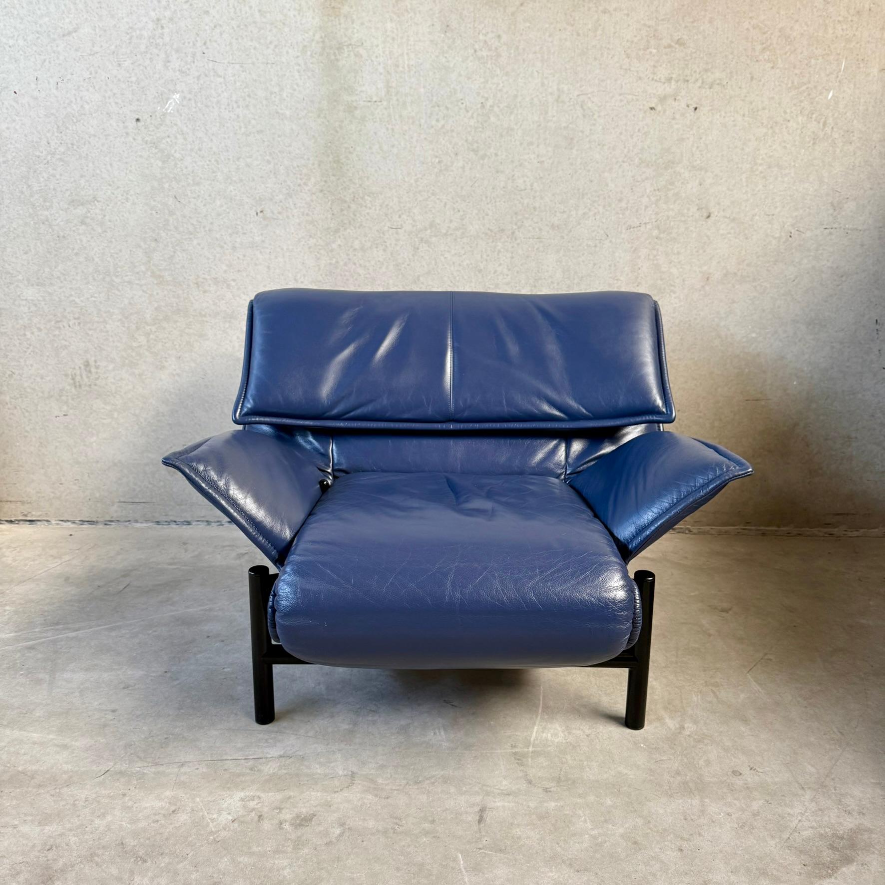 Mid-Century Vico Magistretti Lounge Chair for Cassina 