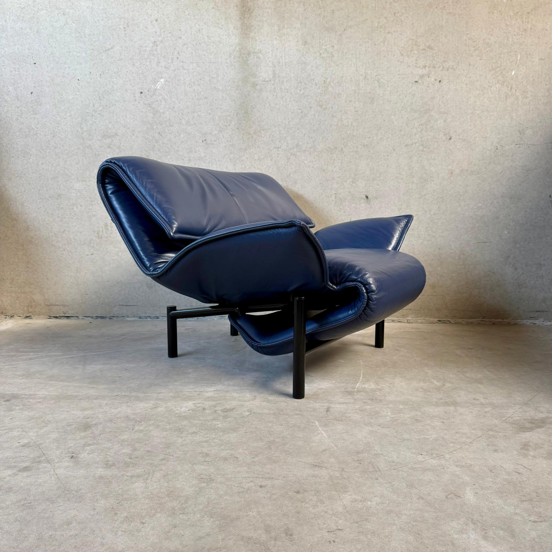 Mid-Century Vico Magistretti Lounge Chair for Cassina 