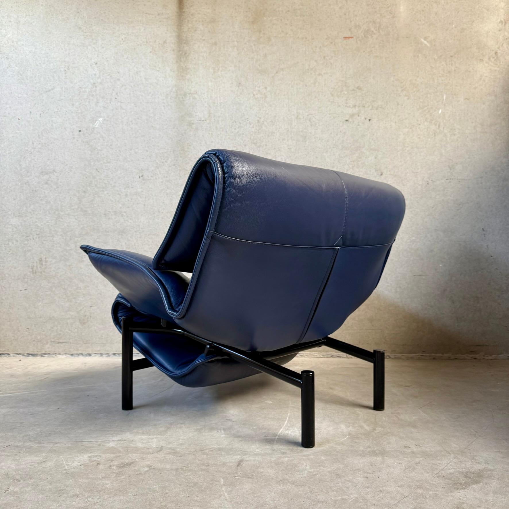 Mid-Century Vico Magistretti Lounge Chair for Cassina 