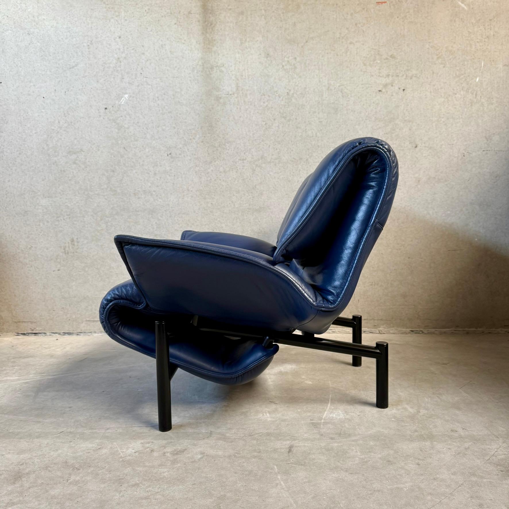Mid-Century Vico Magistretti Lounge Chair for Cassina 