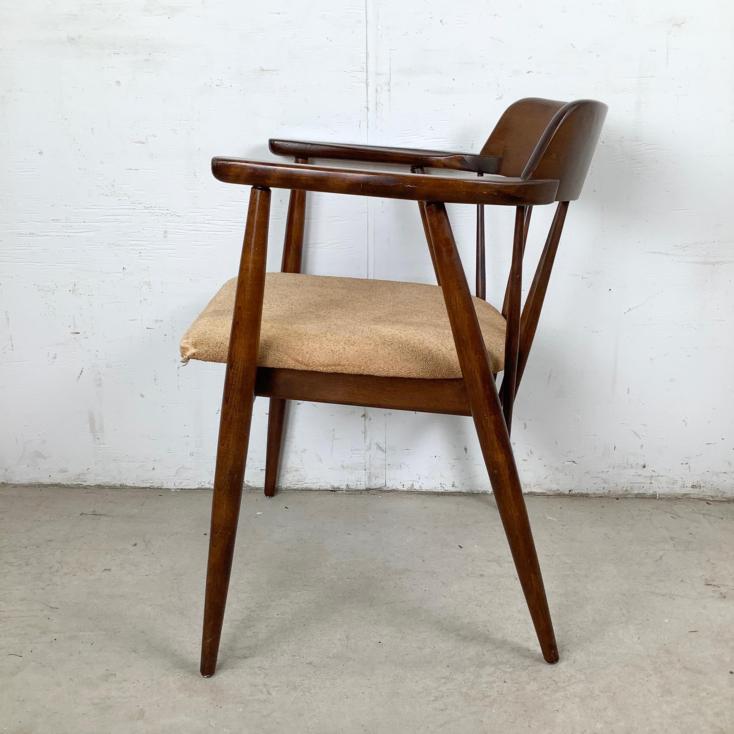 Mid-Century Viko Baumritter Sessel mit Speichenrücken im Angebot 2
