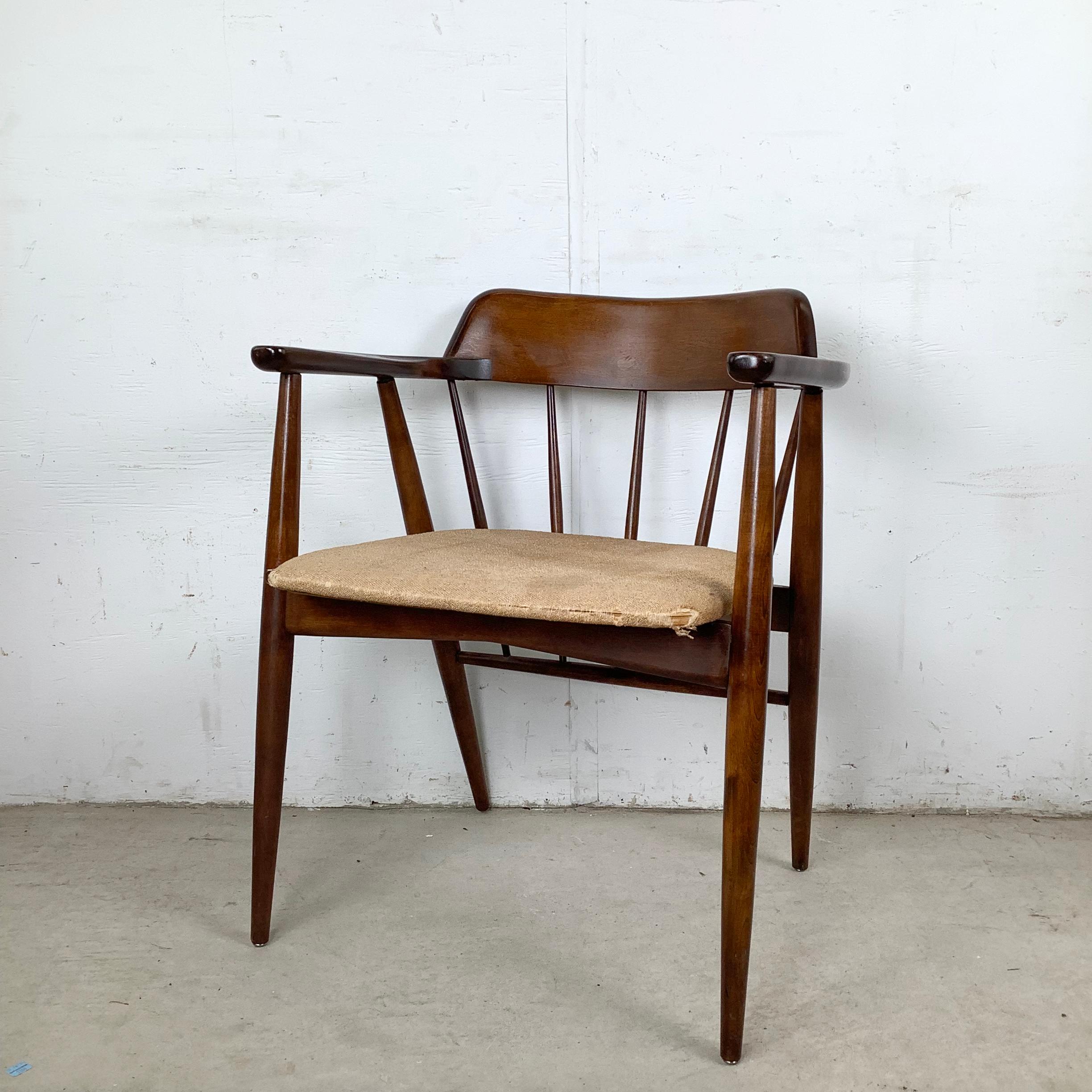Mid-Century Viko Baumritter Sessel mit Speichenrücken im Angebot 4