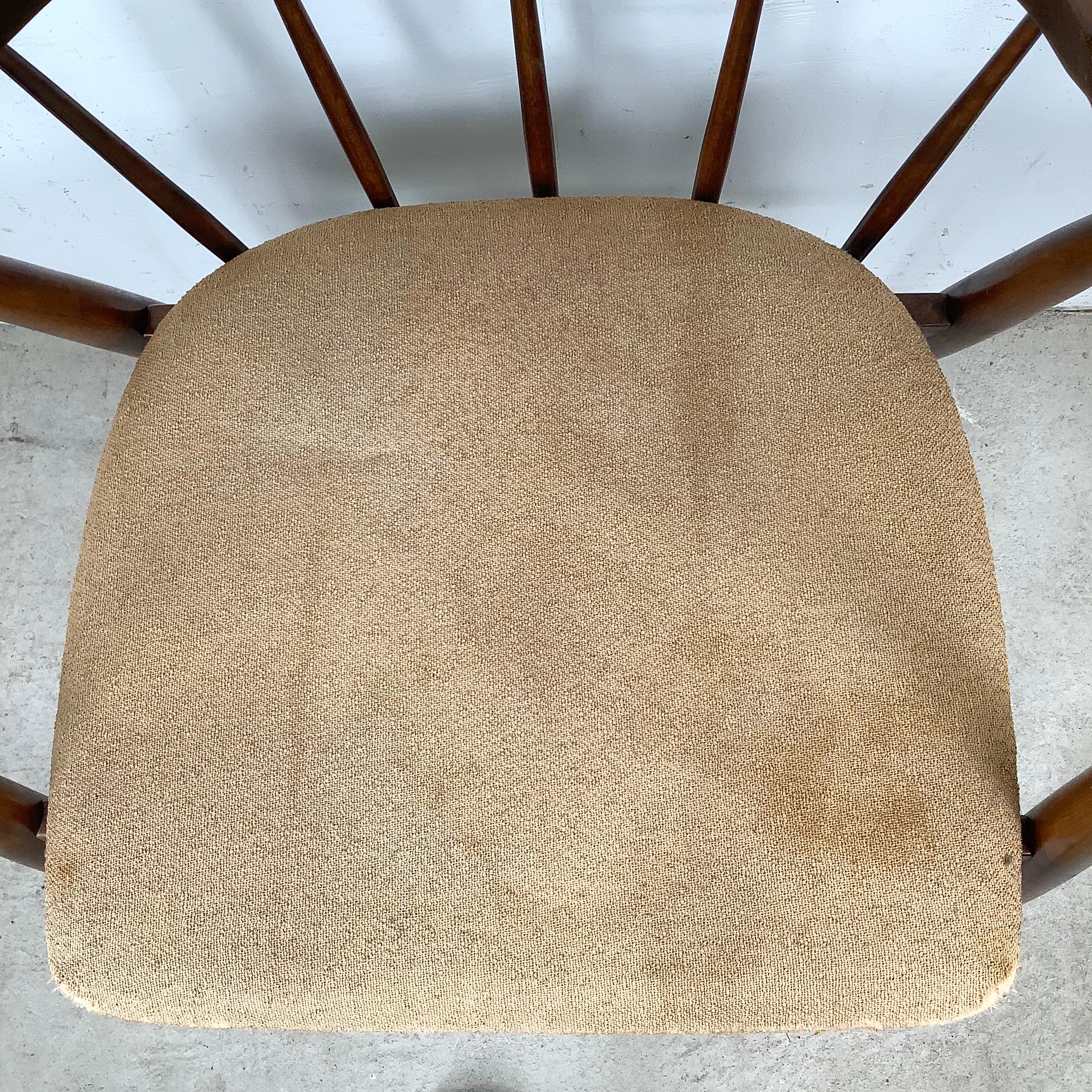 Mid-Century Viko Baumritter Sessel mit Speichenrücken im Angebot 5