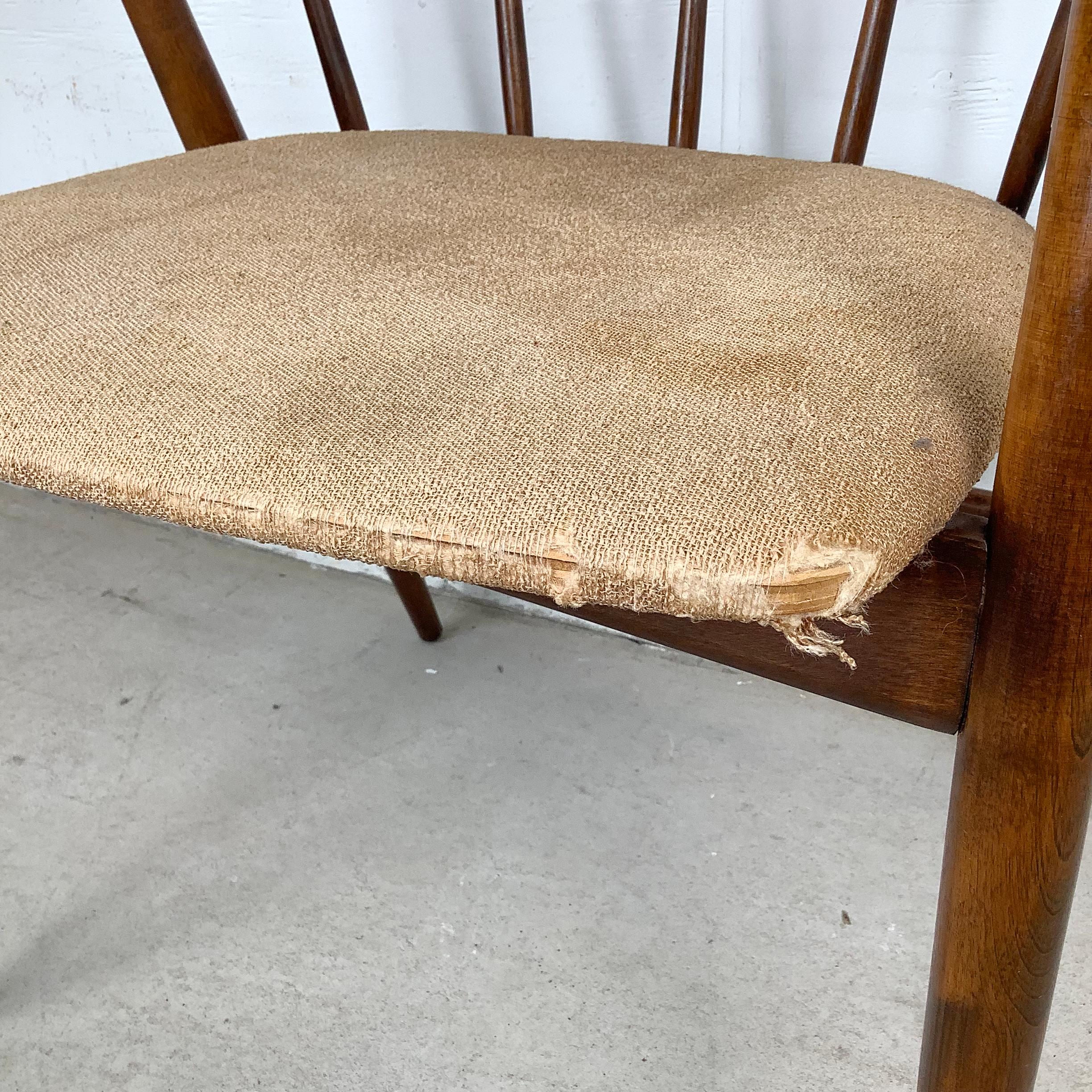 Mid-Century Viko Baumritter Sessel mit Speichenrücken im Angebot 7