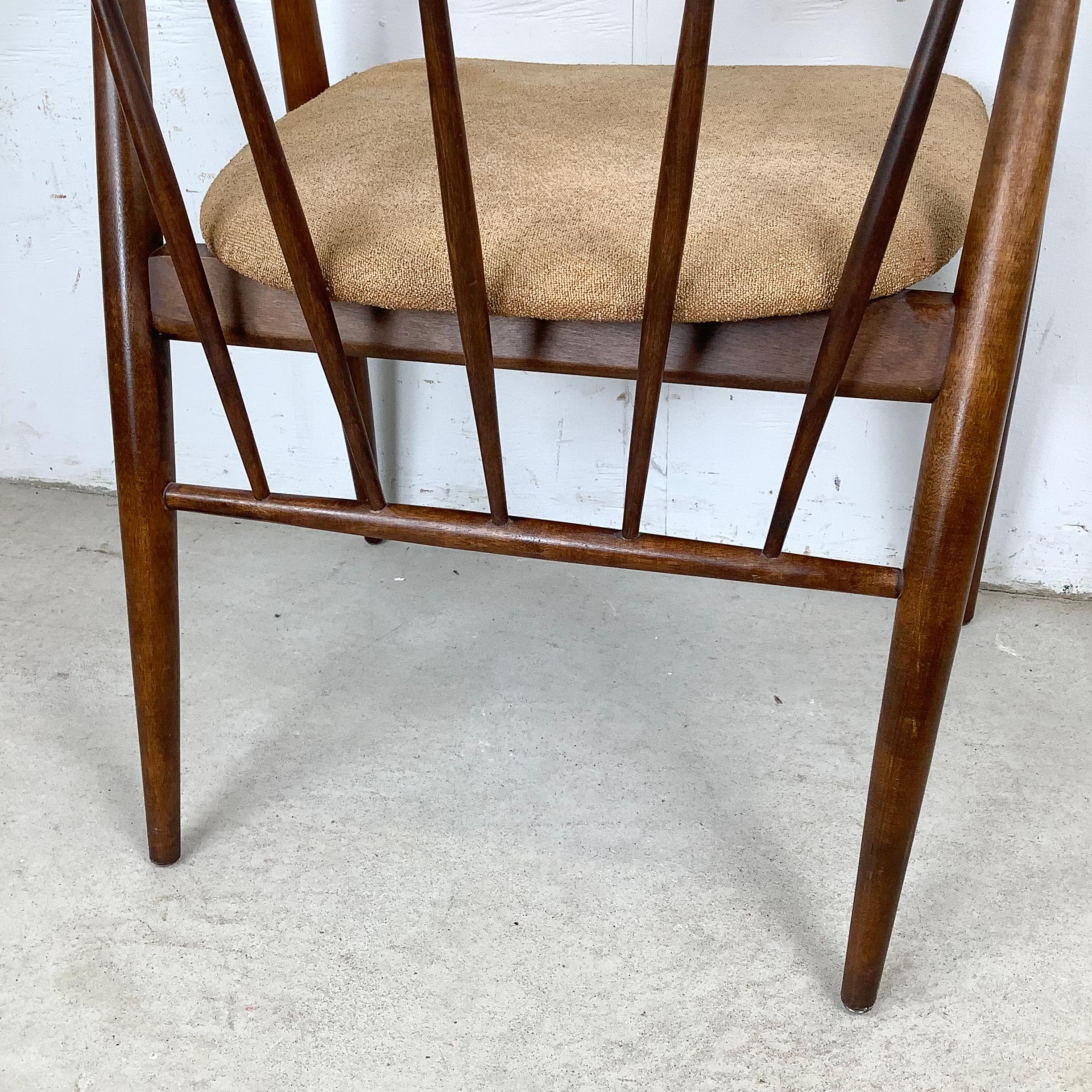 Mid-Century Viko Baumritter Sessel mit Speichenrücken im Angebot 10