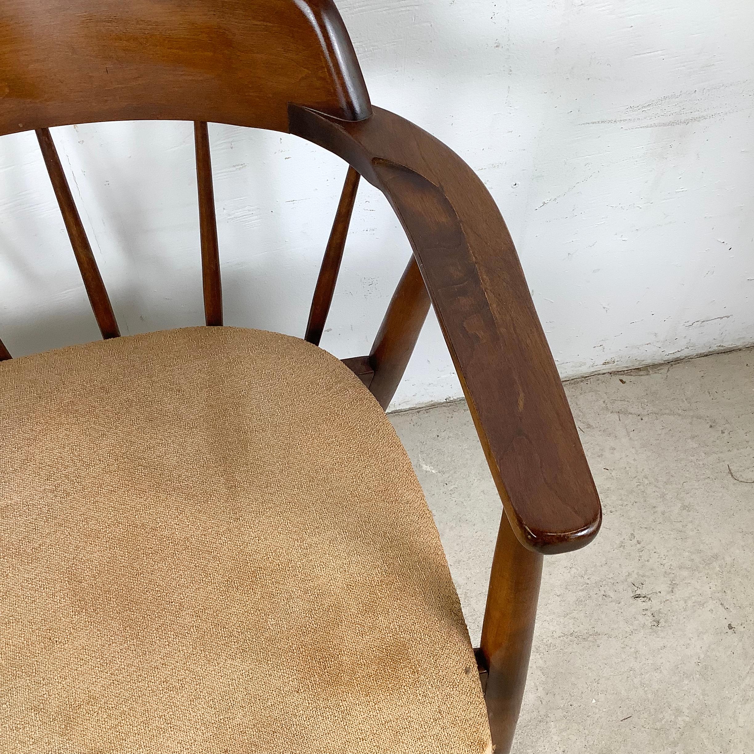 Mid-Century Viko Baumritter Sessel mit Speichenrücken (20. Jahrhundert) im Angebot