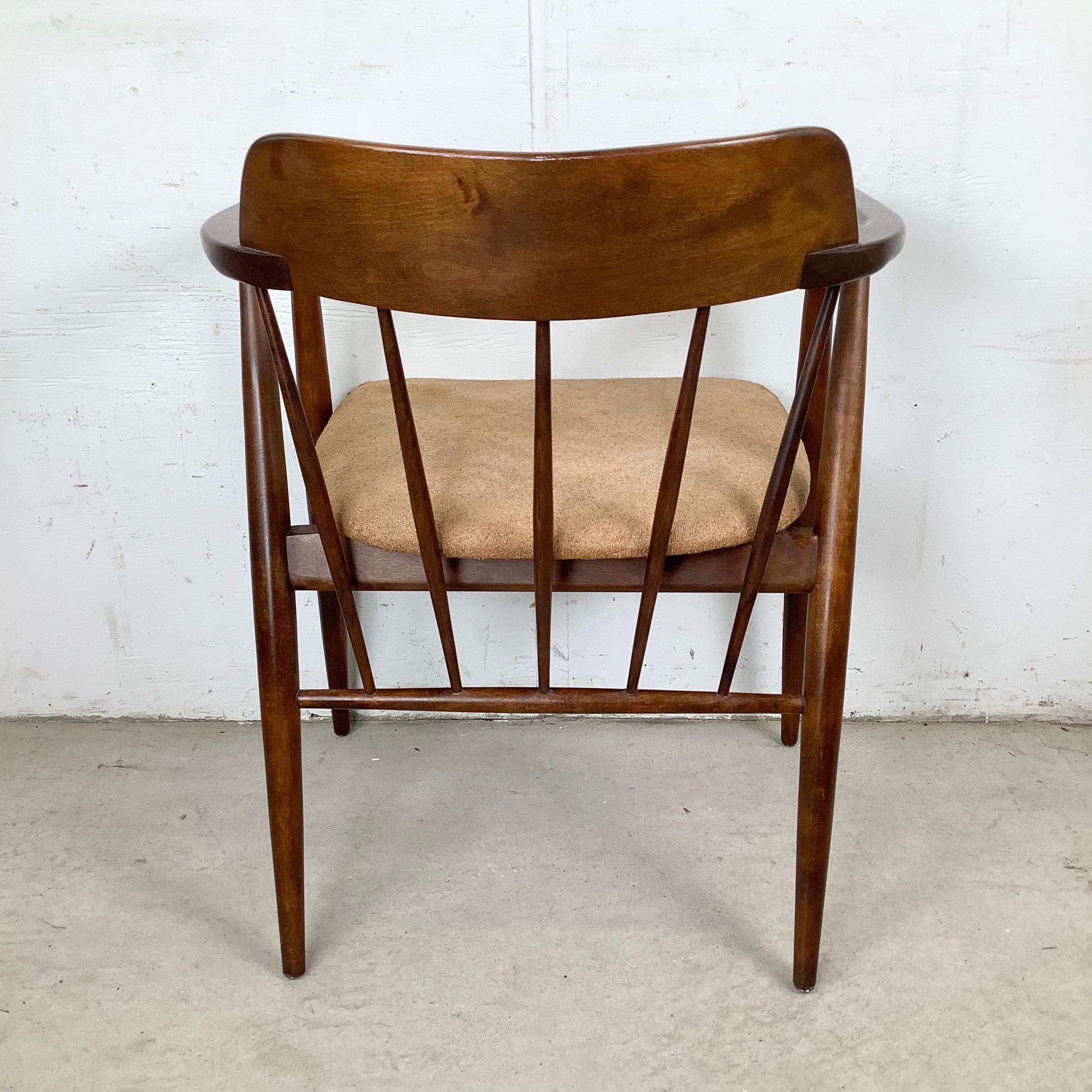 Mid-Century Viko Baumritter Sessel mit Speichenrücken im Angebot 1