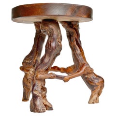Mid-Century Vine Root Stool, France, 1950s