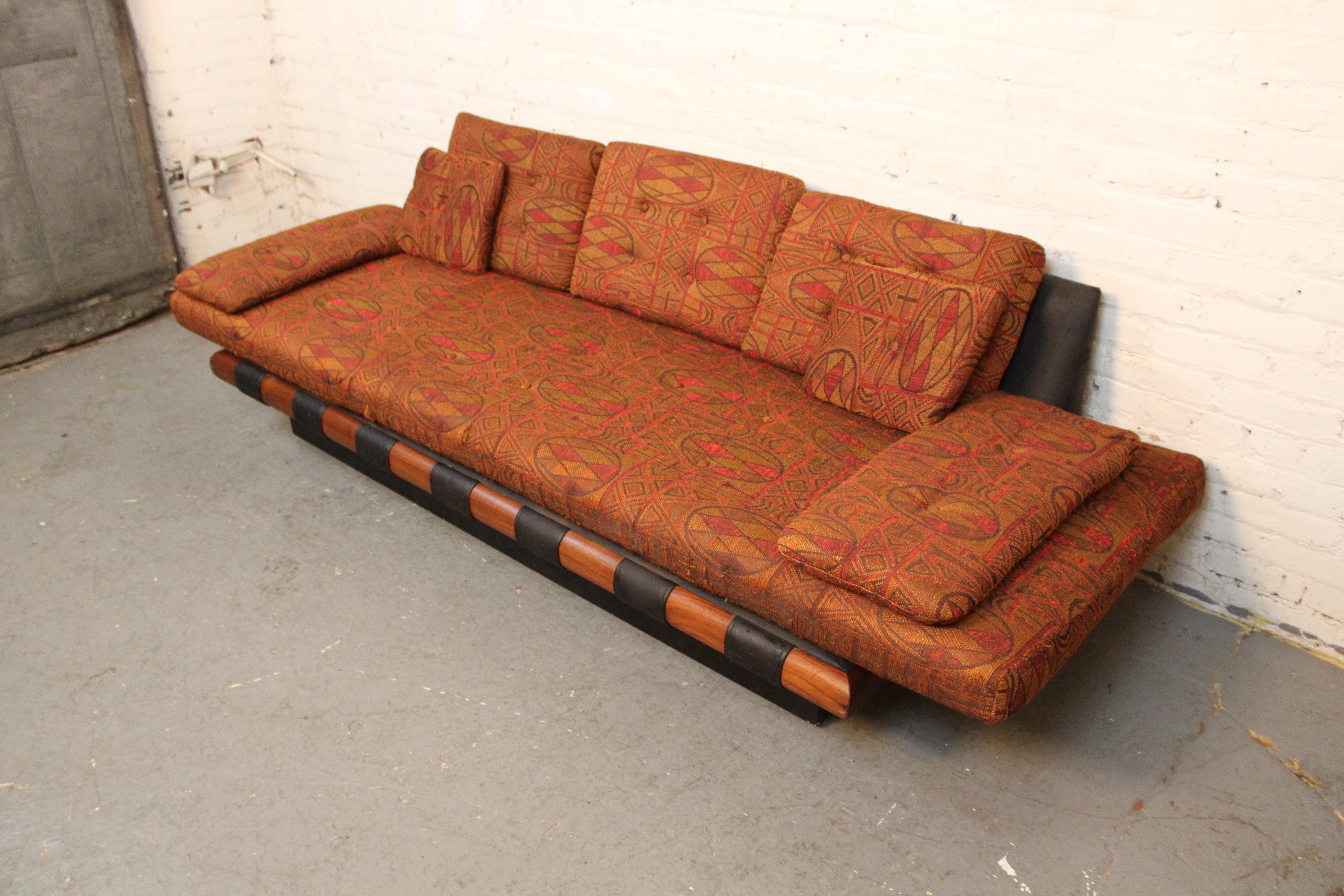 American Mid-Century Vintage Adrian Pearsall Sofa by Craft Associates For Sale