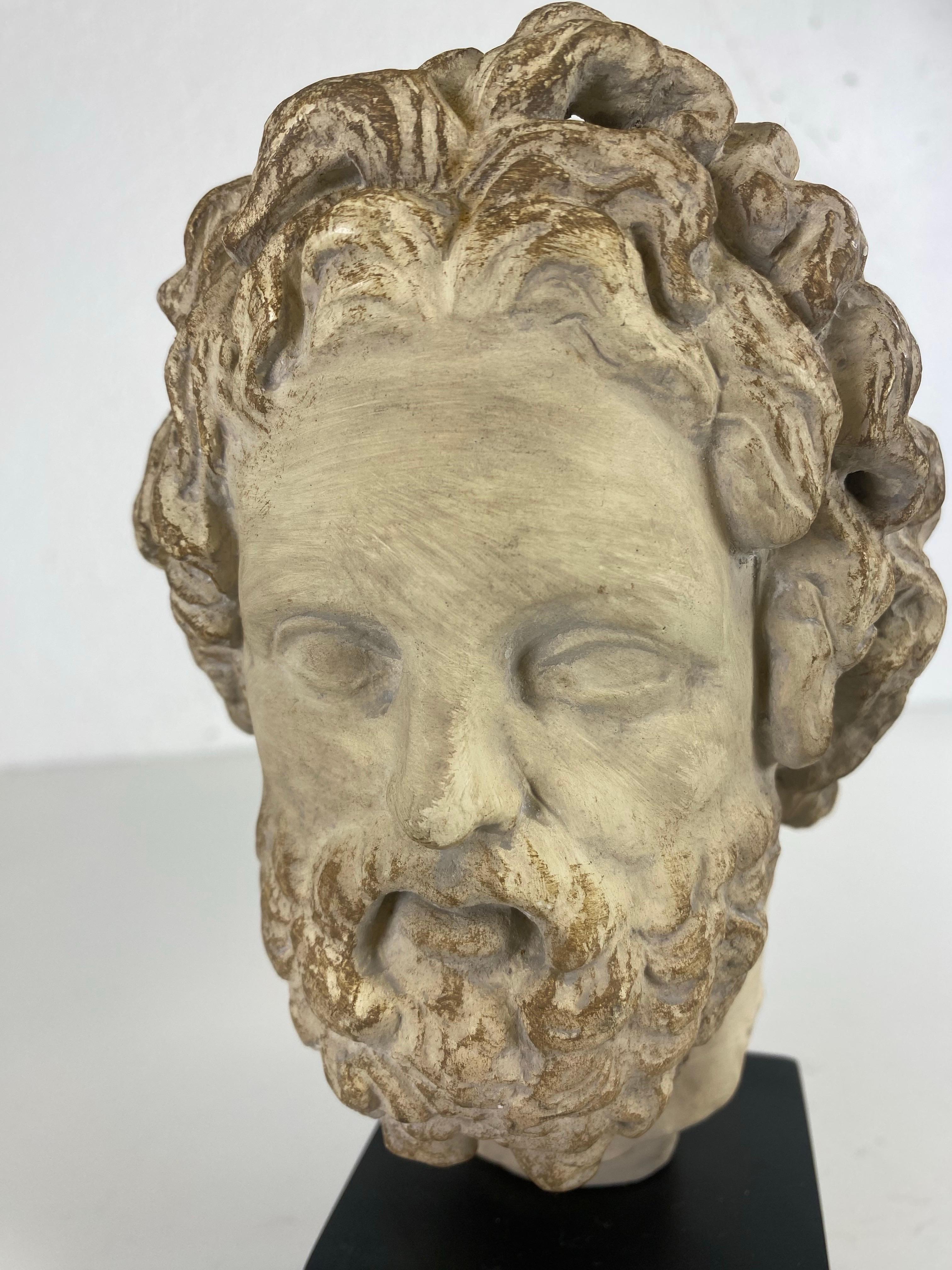 Busto classico greco-romano d'epoca della metà del secolo scorso di Alva Studios In condizioni buone in vendita a Allentown, PA