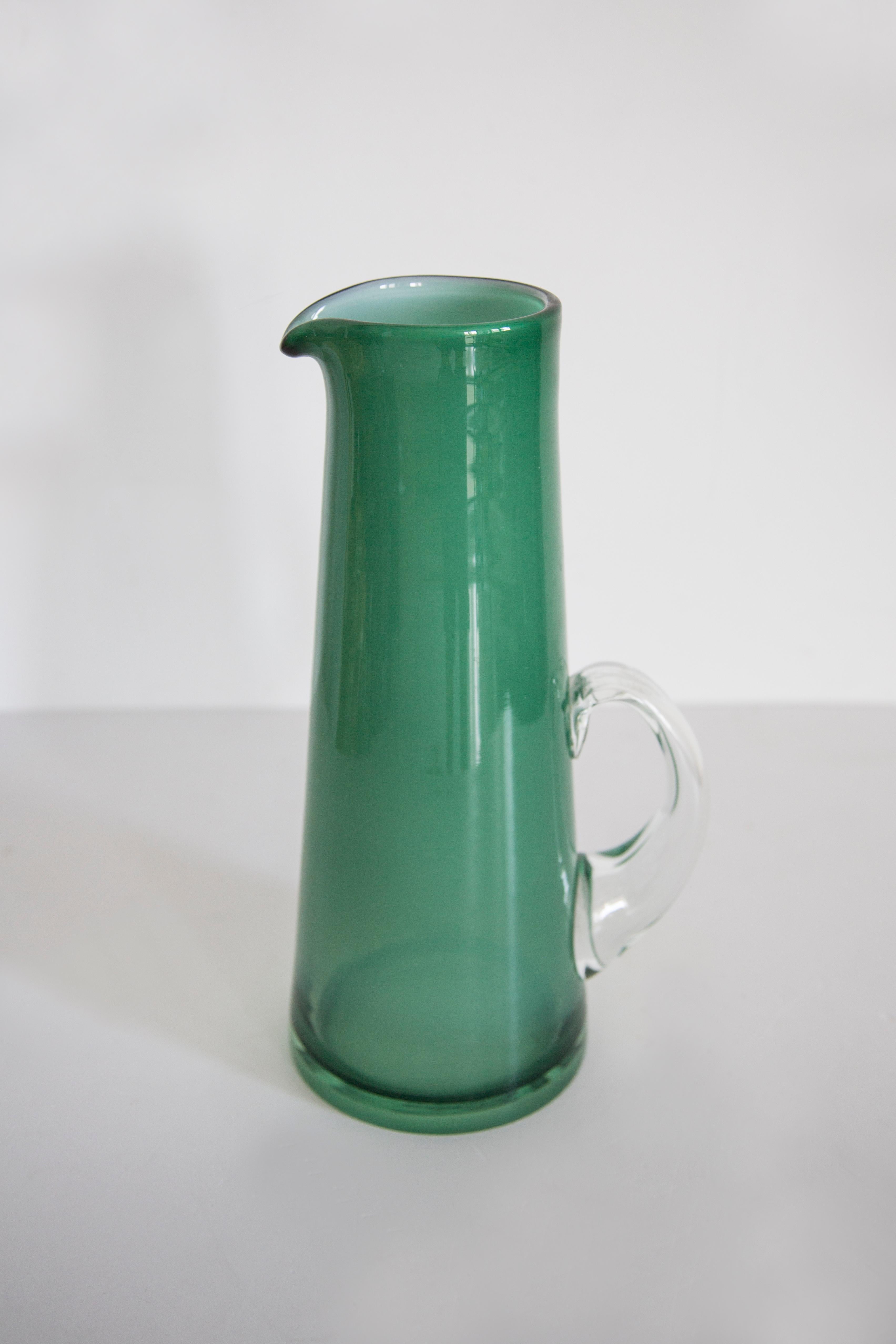 Vetro Vaso Greene & Greene in vetro artistico di metà secolo, vaso, Tarnowiec, Europa, anni '70 in vendita