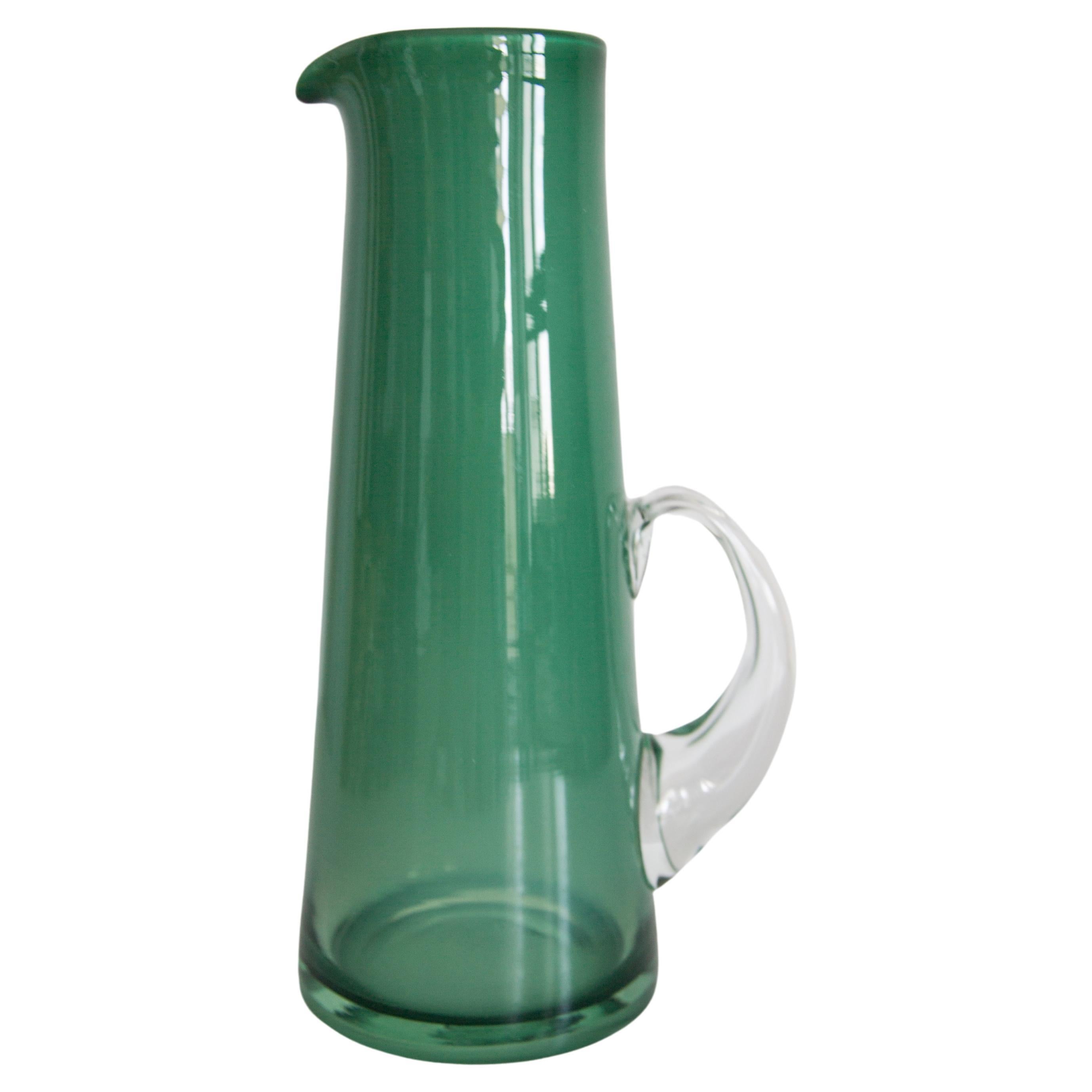 Vaso Greene & Greene in vetro artistico di metà secolo, vaso, Tarnowiec, Europa, anni '70 in vendita