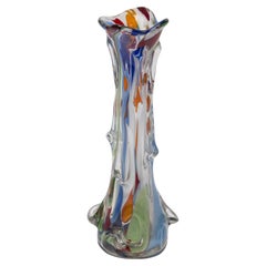 Mid Century Vintage Artistic Glass Vase, Europe, 1970s