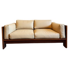 Mid century Vintage bastiano sofa loveseat by Afra & Tobia Scarpa by Gavina