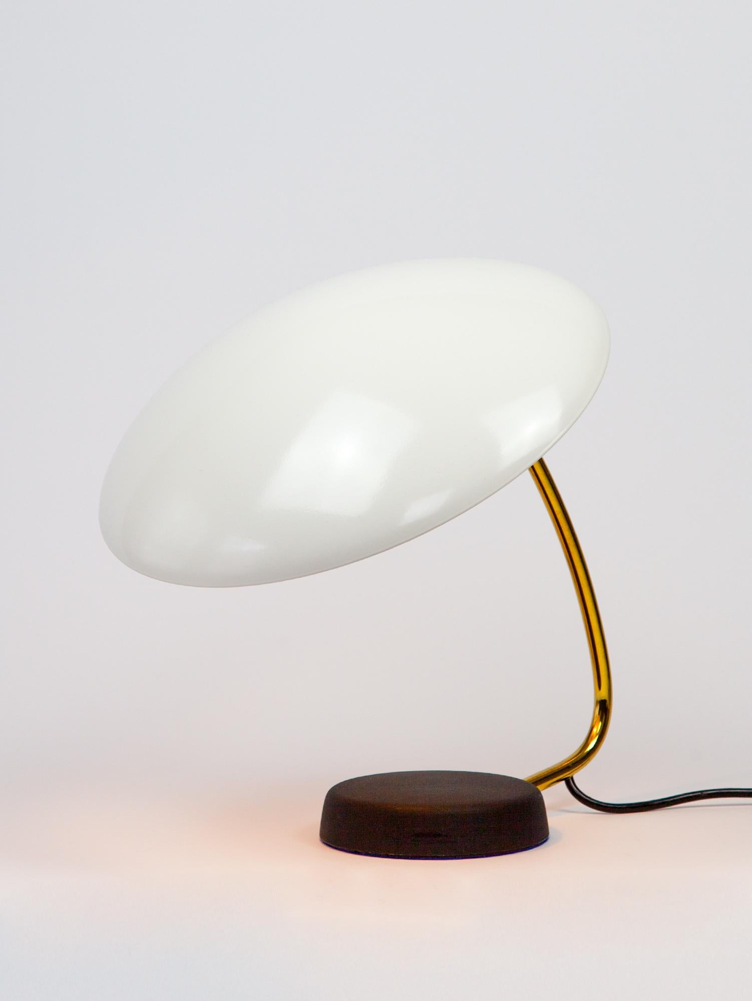 Mid-Century Vintage Black & White Cosack Table Lamp, Germany, 1960s  In Good Condition In PRESTON, AU