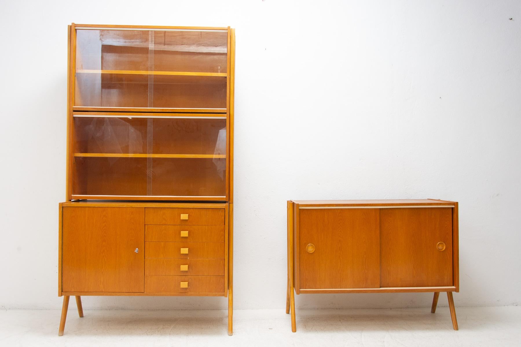 Mid Century Vintage Bookcase by František Jirák, 1960´s, Czechoslovakia 9