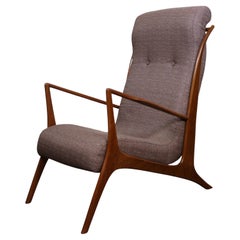 Mid-Century Vintage Brazilian Lounge Chair by John Graz
