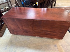Mid century Vintage buffet cabinet with sliding shelves