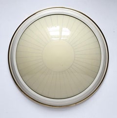 Mid Century Vintage Ceiling or Wall Light Flush Mount Sconce, 1950s