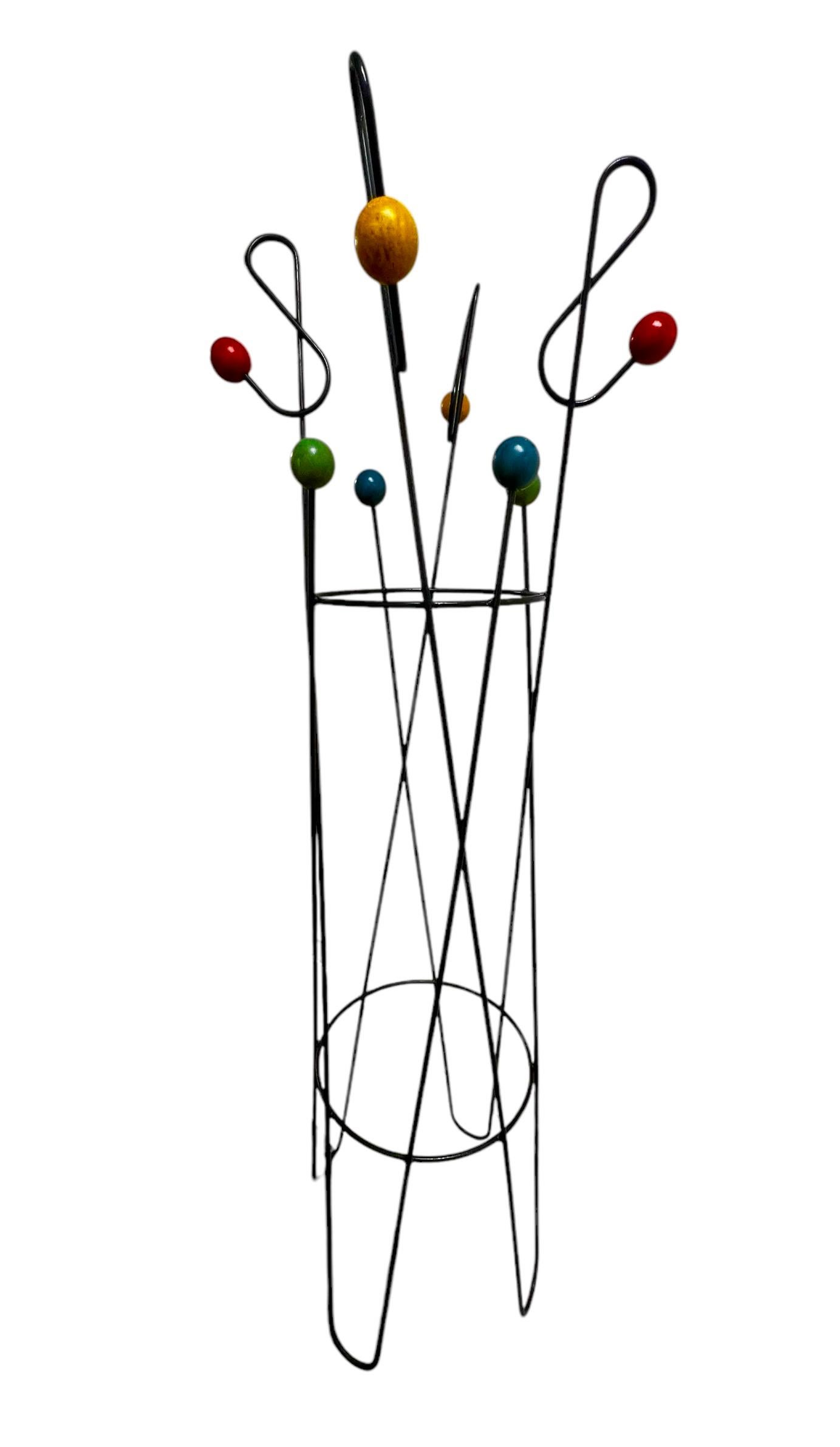 Francese Appendiabiti atomico 
