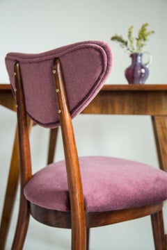 Jarrón pequeño rojo oscuro Midcentury Vintage, Europa, años 60