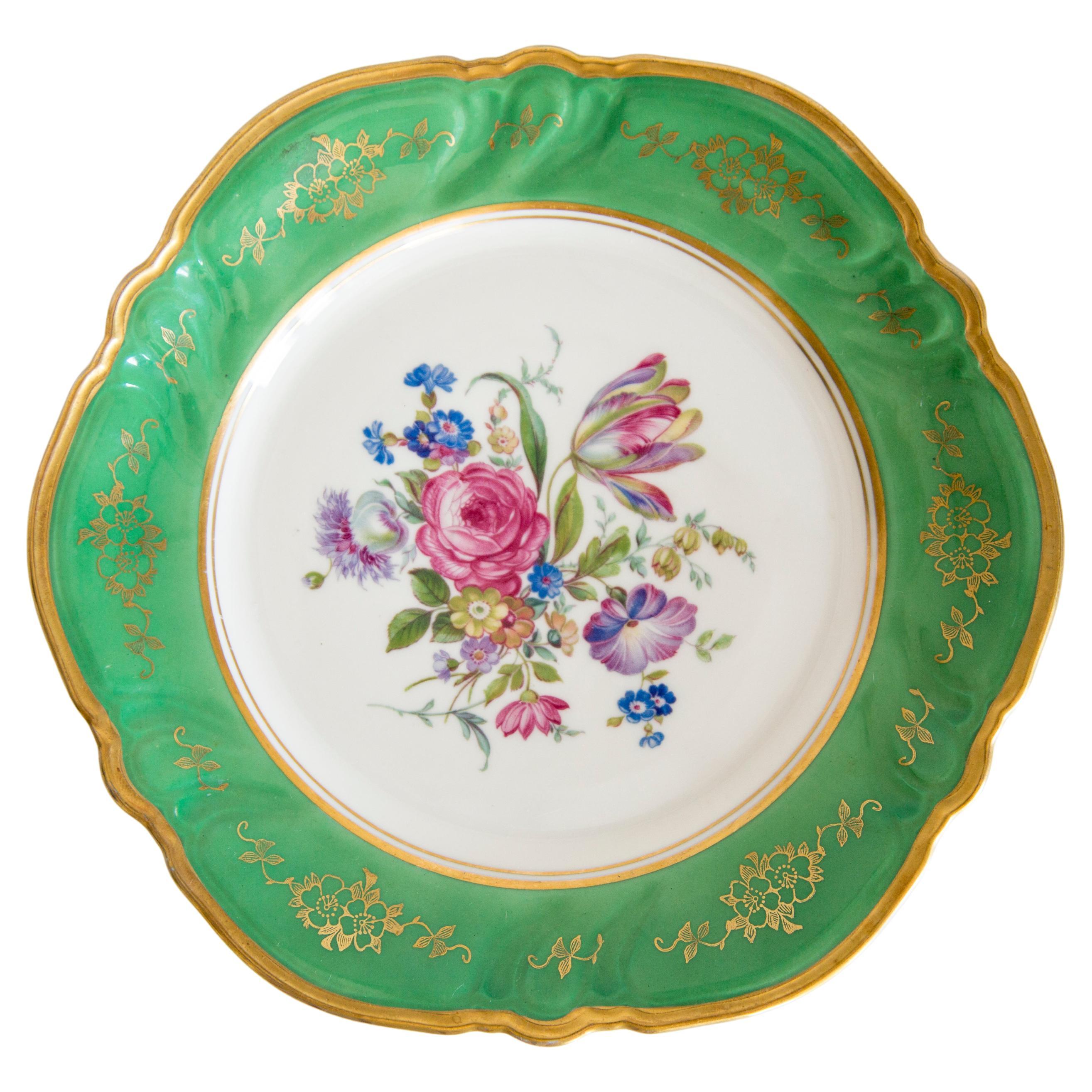 Piatto decorativo in porcellana di metà secolo, Rosenthal, Germania, anni '70