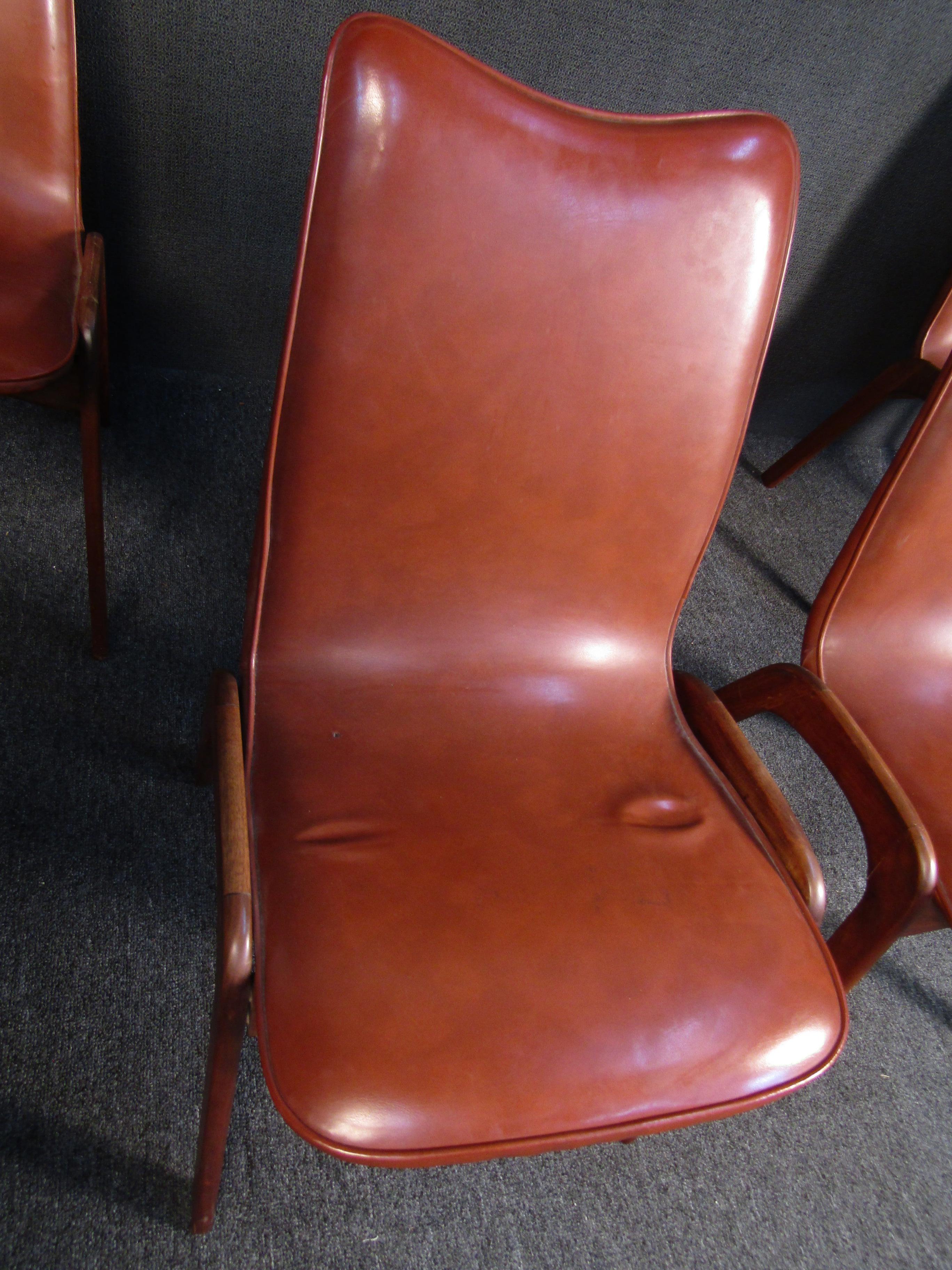 Américain Chaises de salle à manger vintage du milieu du siècle dernier par Chet Beardsley pour Living Designs en vente