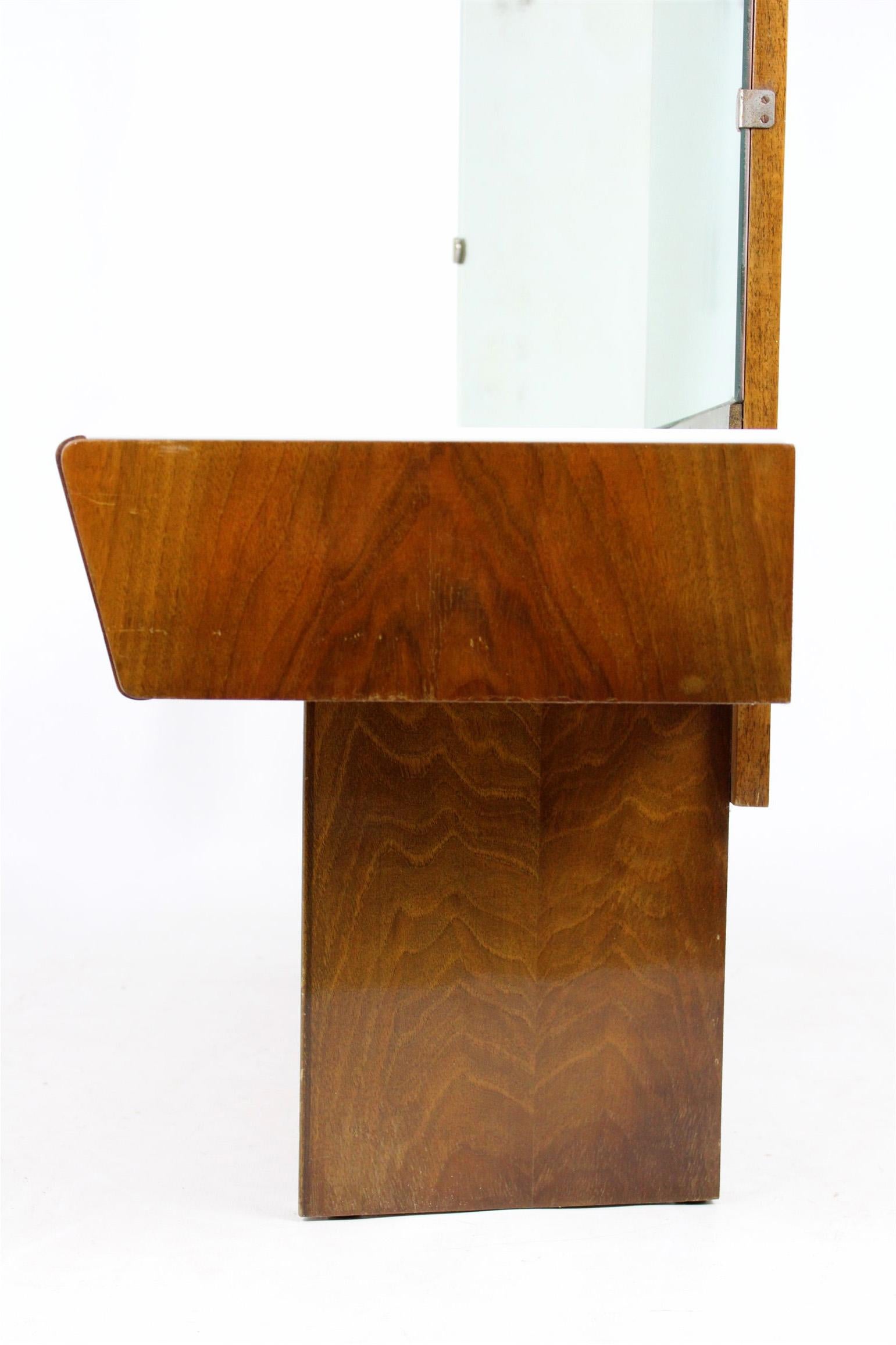 Midcentury Vintage Dressing Table and Mirror Set, 1960s 6