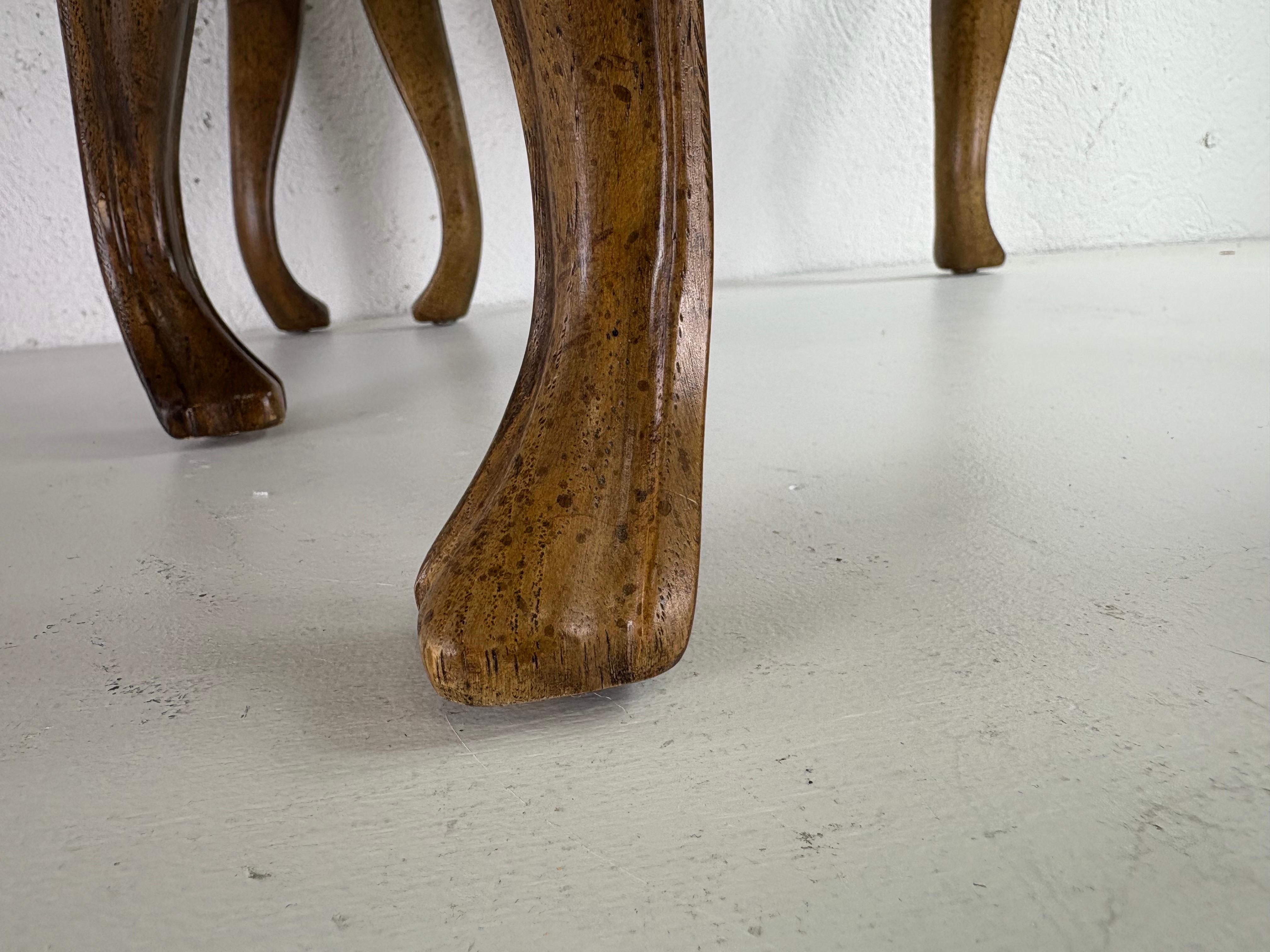 Milieu du XXe siècle Bancs en noyer rembourrés Drexel Heritage, vintage du milieu du siècle en vente