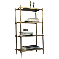 Mid-century vintage étagère bookcase