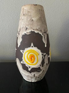 Fat Lava-Vase von Scheurich Keramik, Vintage, Mitte des Jahrhunderts