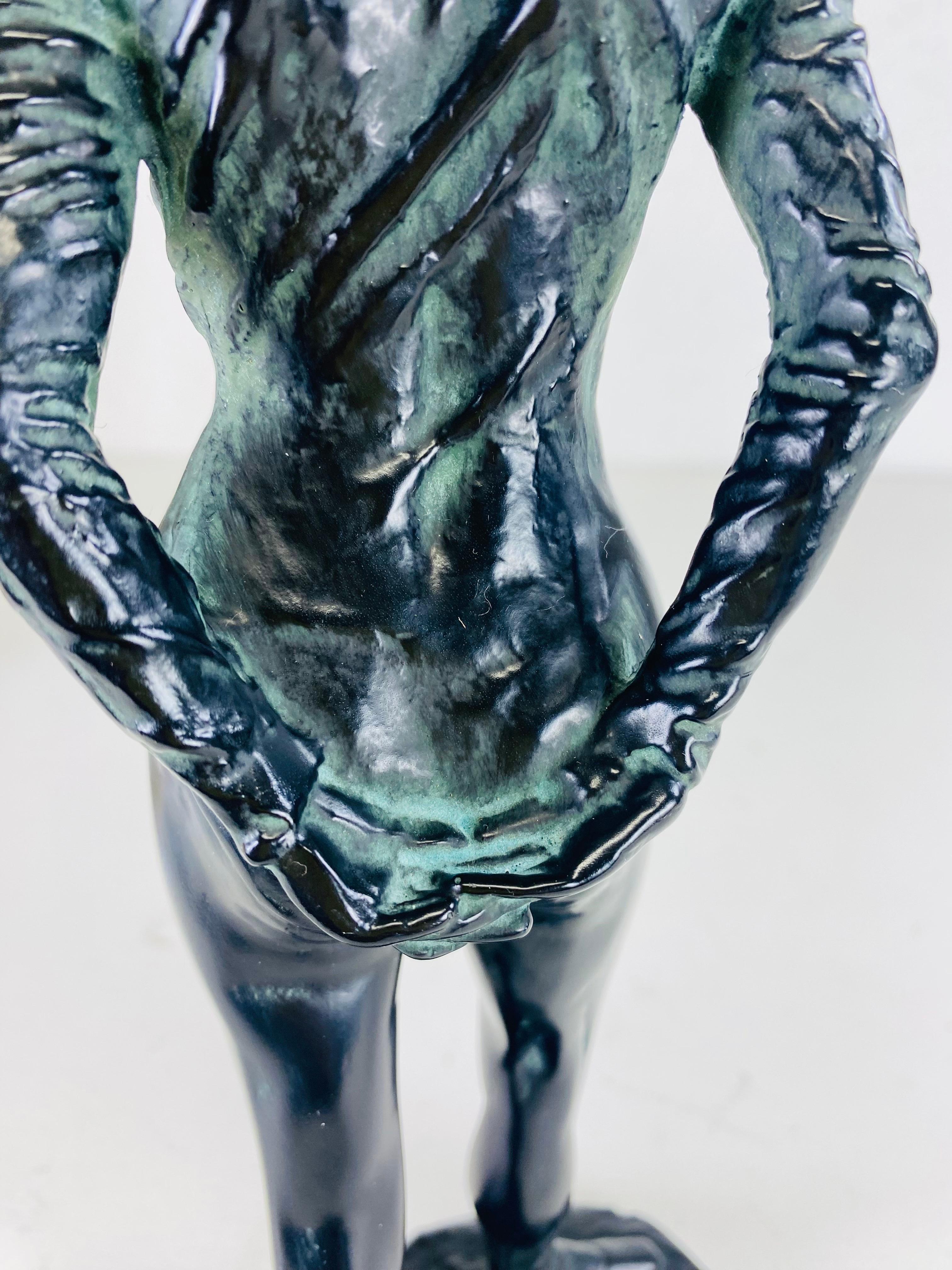 Skulptur einer Ballerina aus der Mitte des Jahrhunderts (Moderne der Mitte des Jahrhunderts) im Angebot
