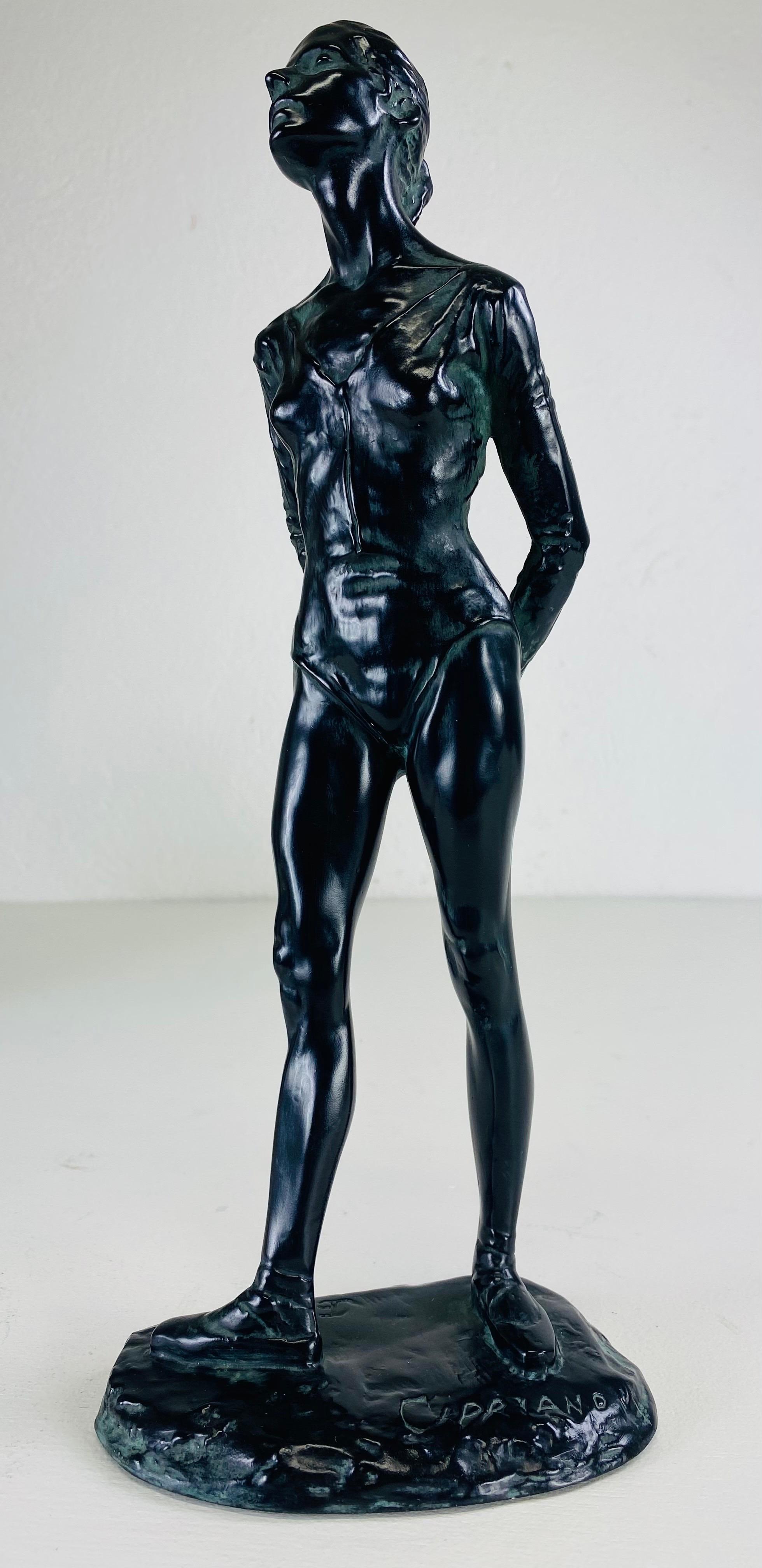 Skulptur einer Ballerina aus der Mitte des Jahrhunderts im Zustand „Gut“ im Angebot in Allentown, PA