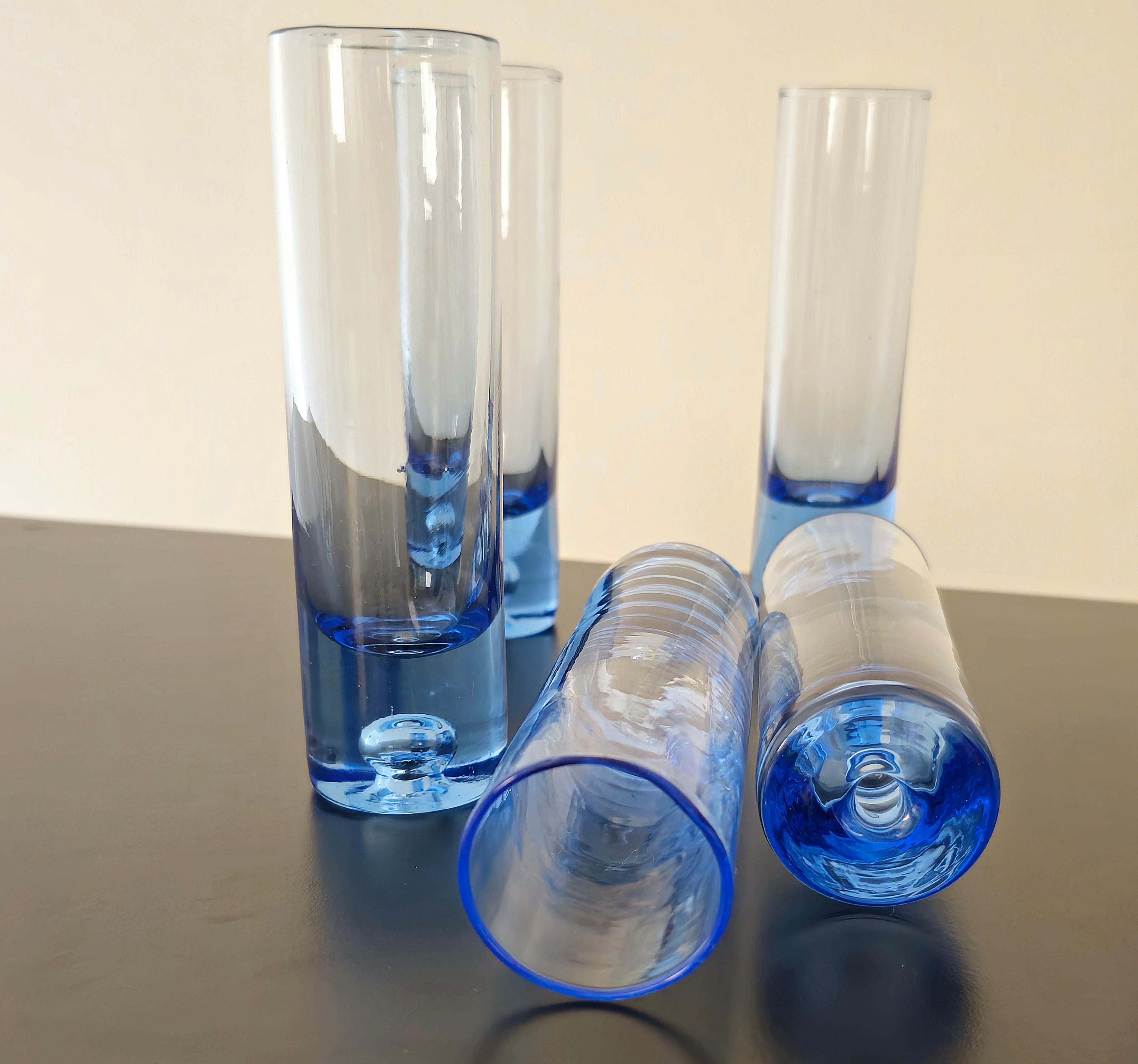 Ensemble de 6 verres à liqueur vintage du milieu du siècle dernier, design italien des années 1970 Bon état - En vente à Palermo, IT