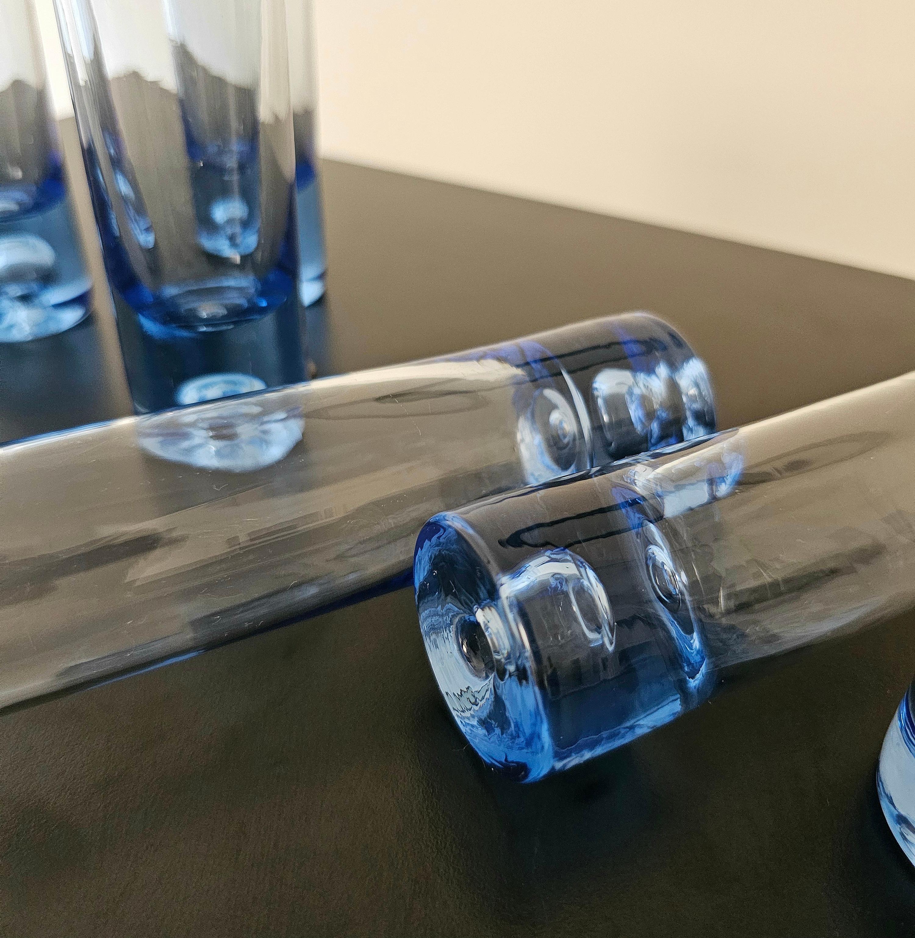 Ensemble de 6 verres à liqueur vintage du milieu du siècle dernier, design italien des années 1970 en vente 2