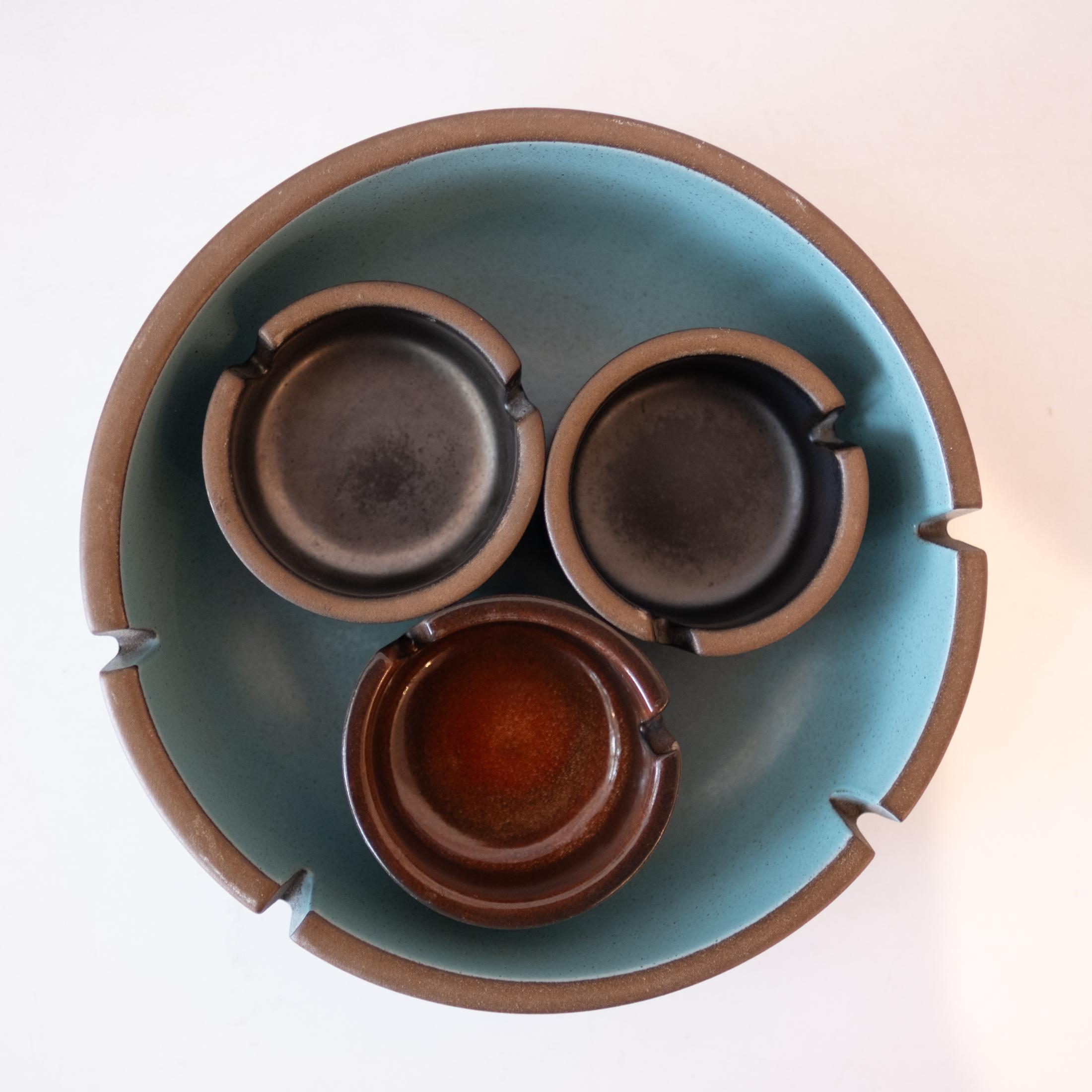 Cendriers en céramique Heath Ceramics du milieu du siècle dernier  en vente 2