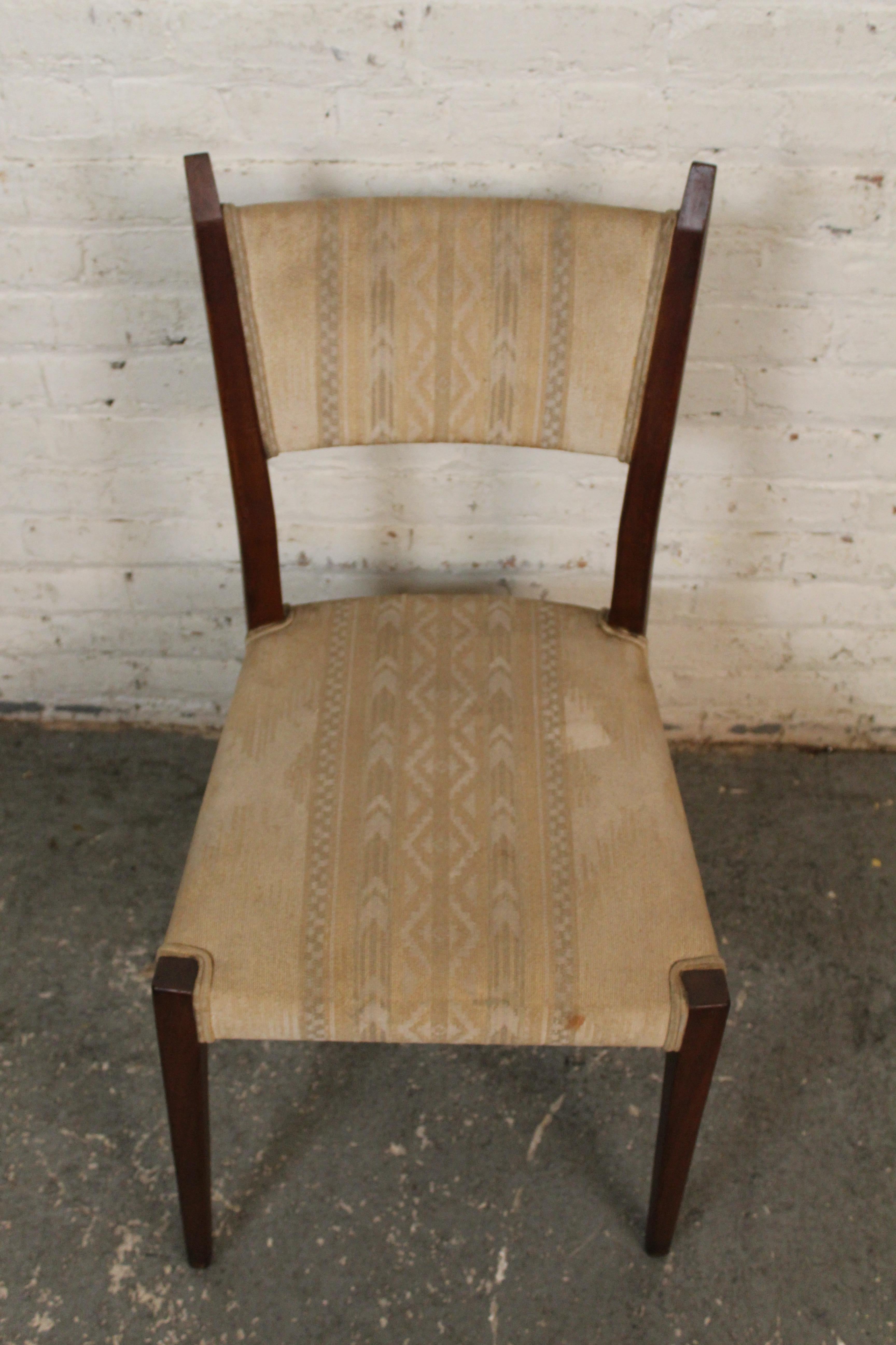 Tissu Chaise Irwin du milieu du siècle dernier par Paul McCobb en vente